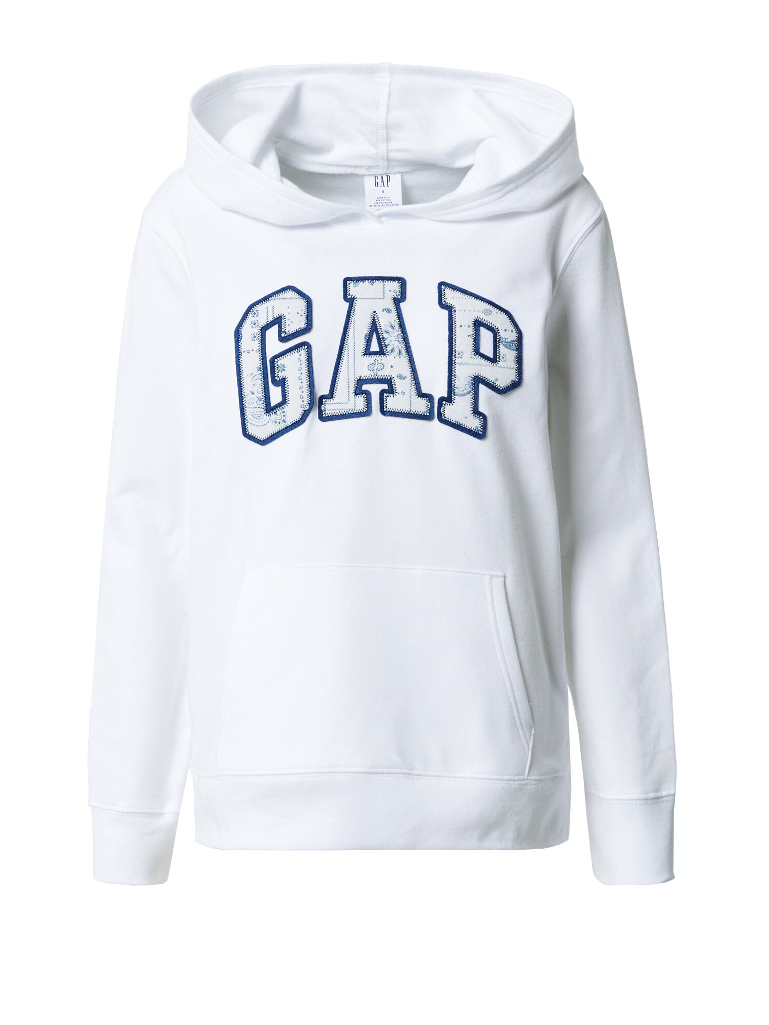 GAP Majica 'NOVELTY FILL' marine / bela - Pepit.si