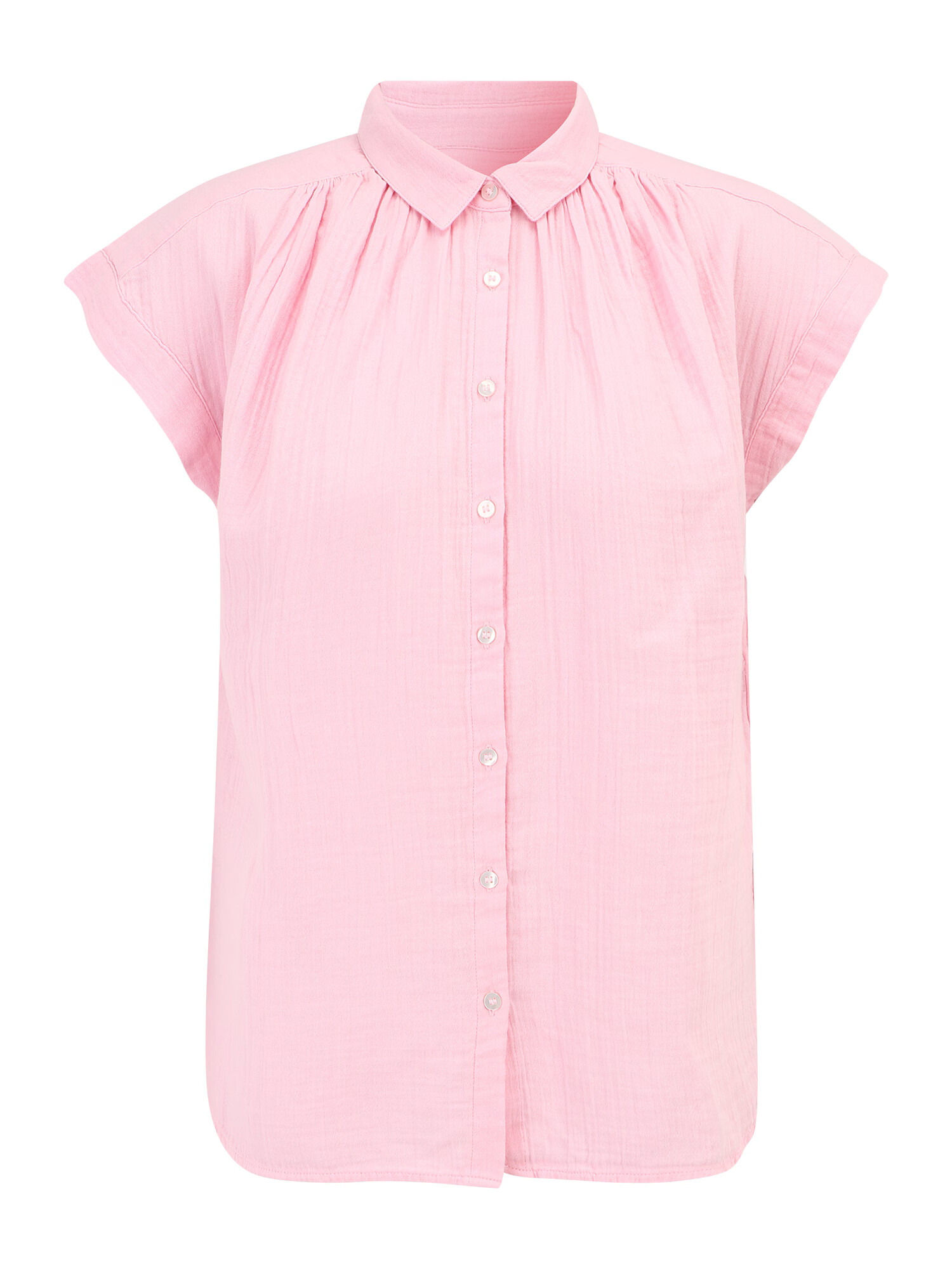 Gap Petite Bluza pastelno roza - Pepit.si