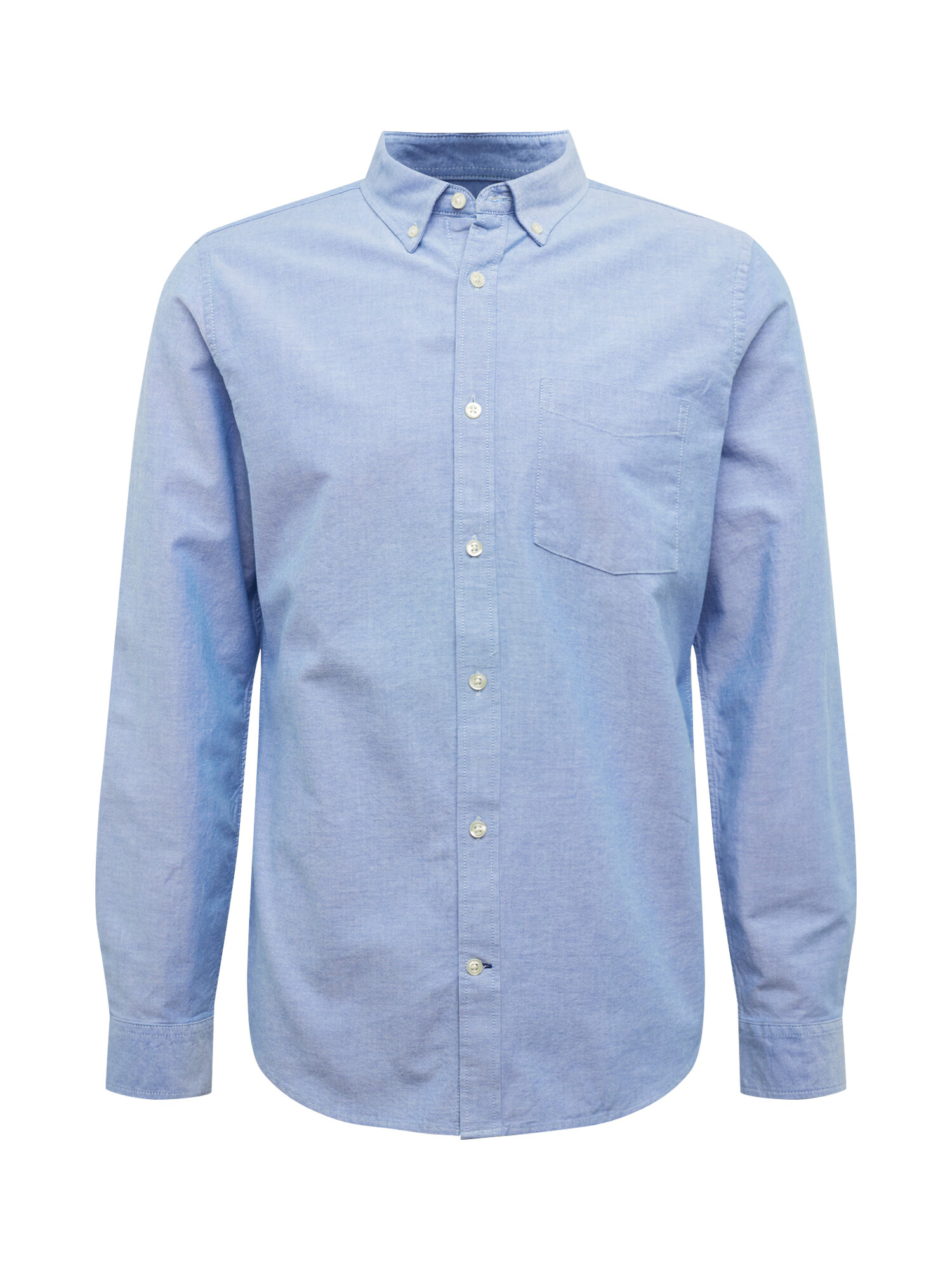 GAP Srajca 'V-OXFORD BASICS - SLIM' svetlo modra - Pepit.si