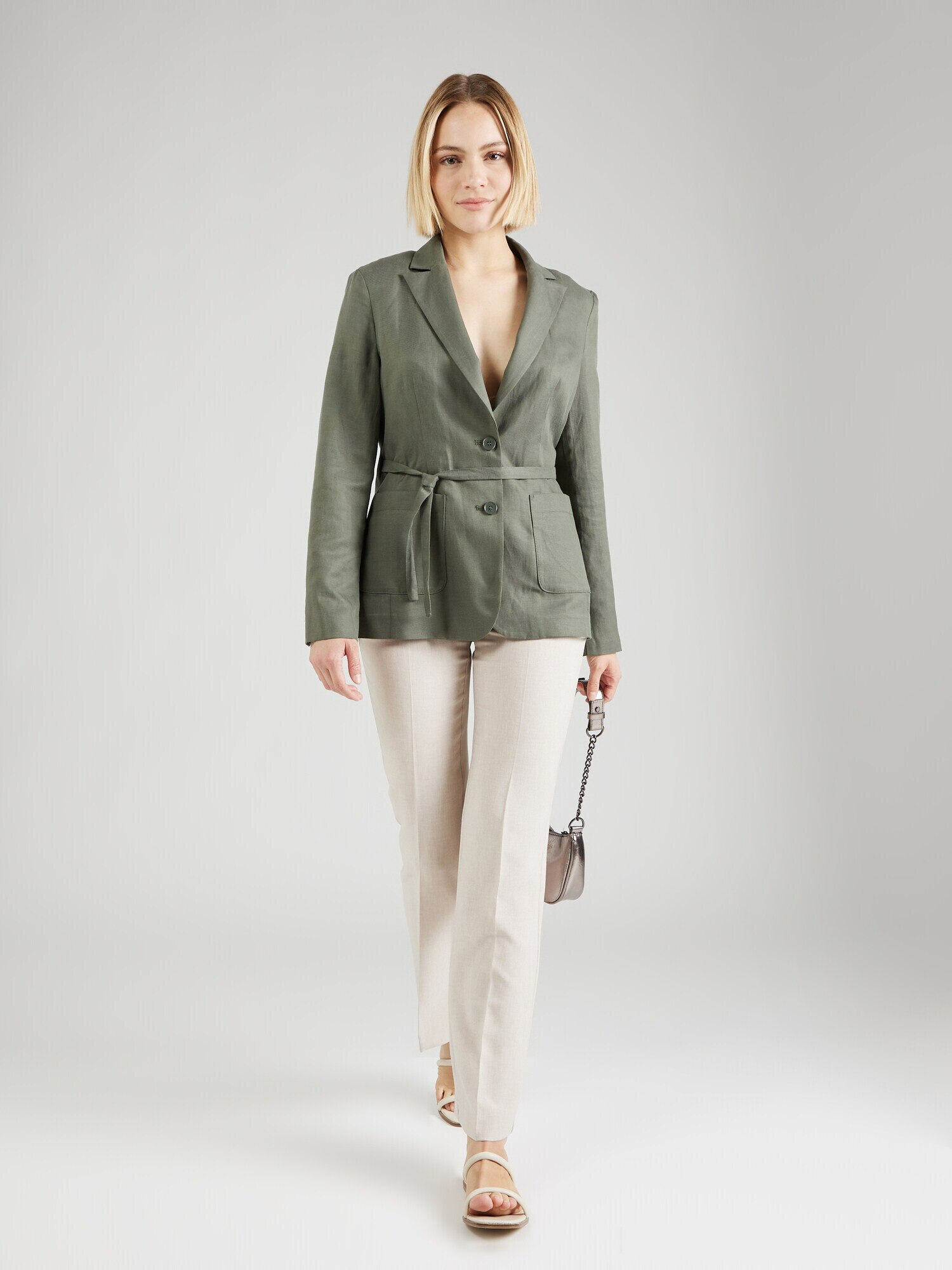 GERRY WEBER Blazer temno zelena - Pepit.si