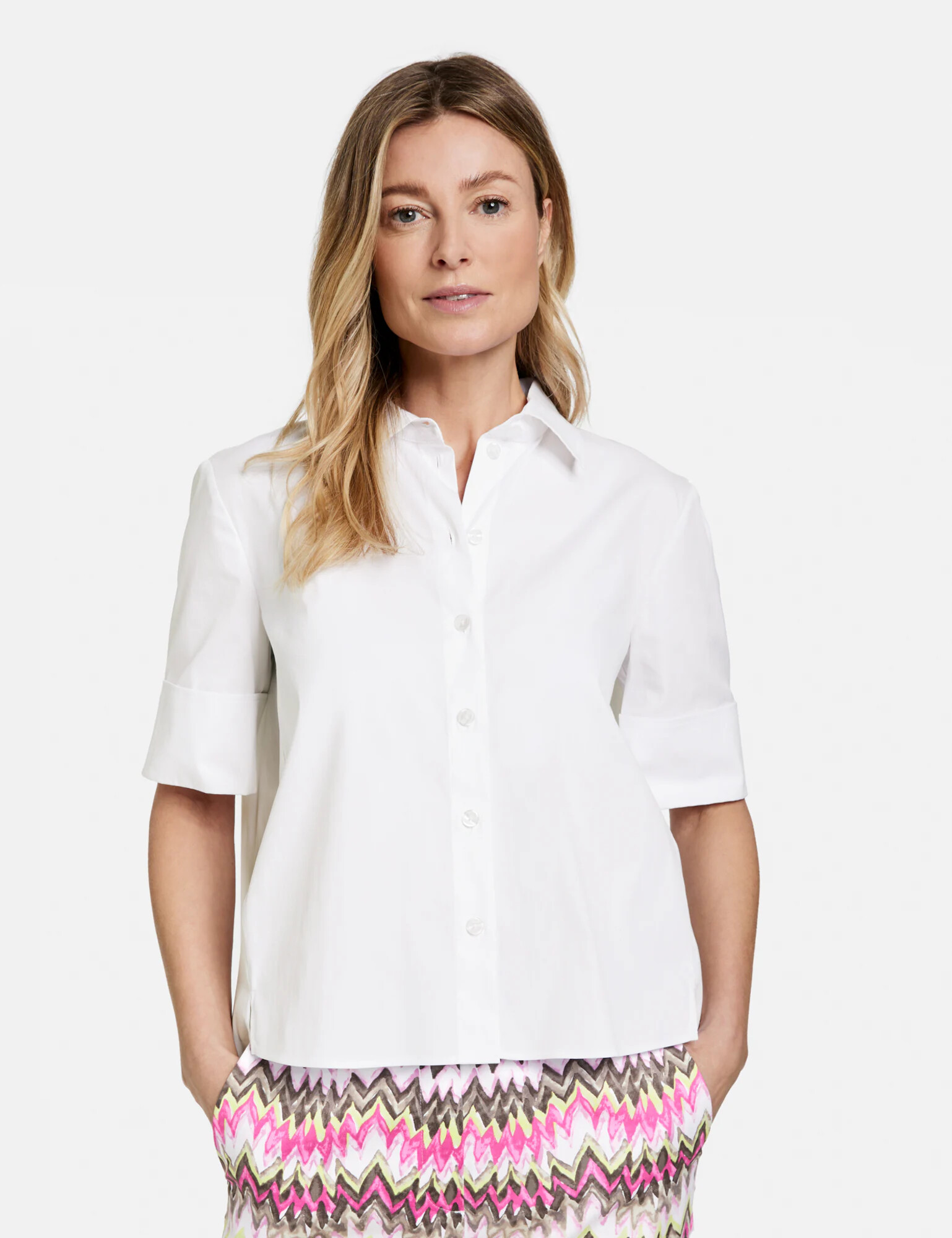 GERRY WEBER Bluza bela - Pepit.si