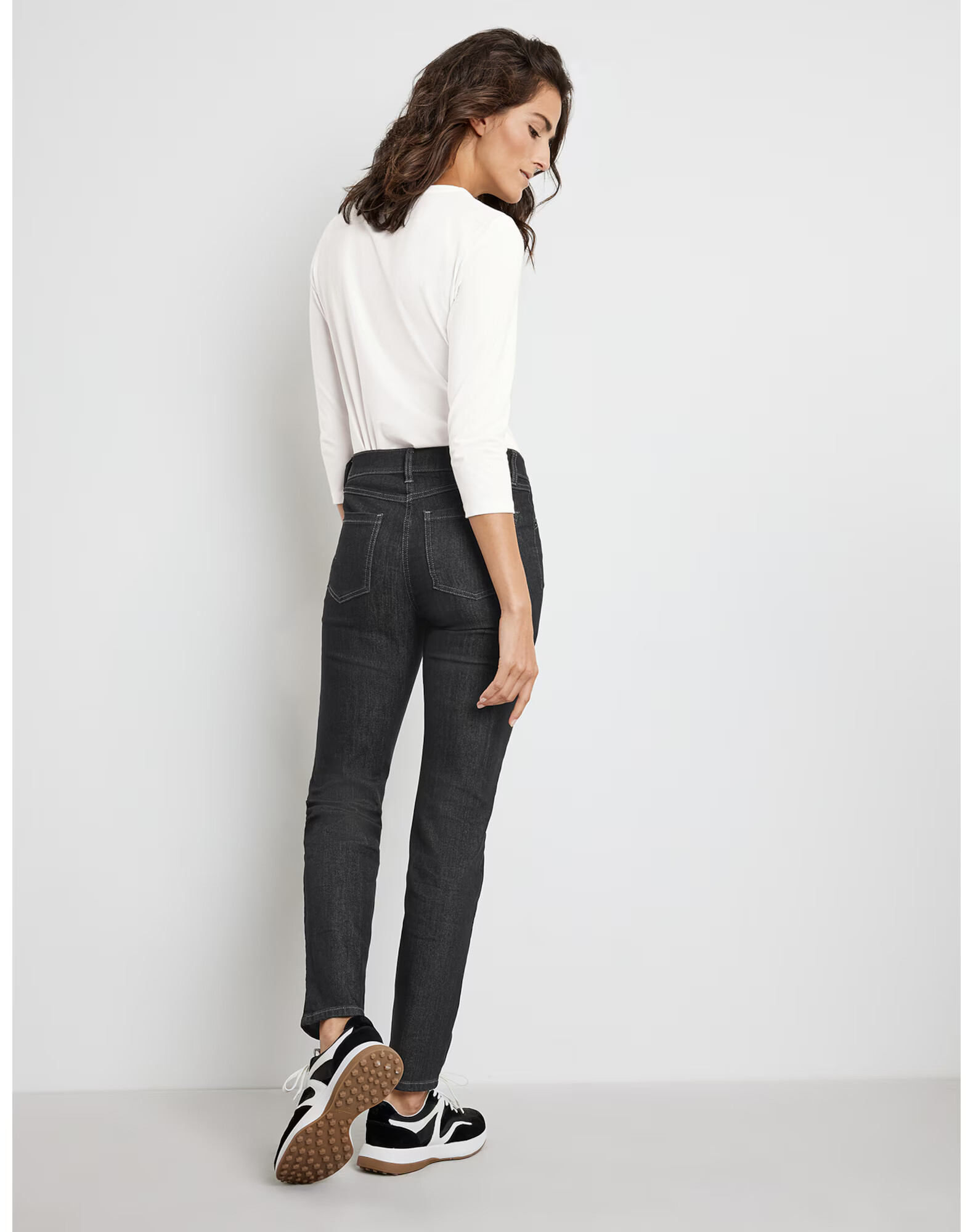 GERRY WEBER Kavbojke 'Best4me' črn denim - Pepit.si