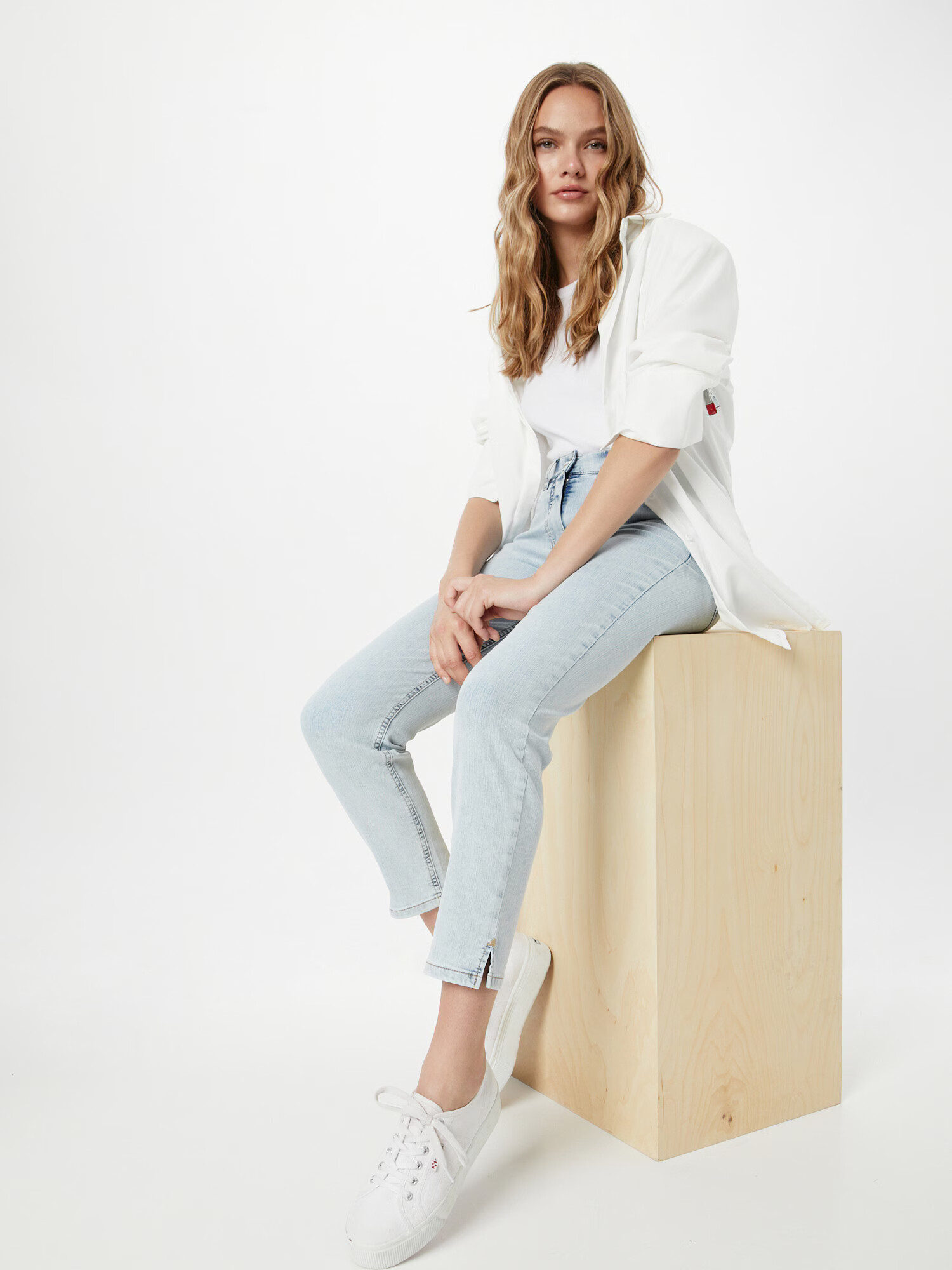 GERRY WEBER Kavbojke moder denim - Pepit.si