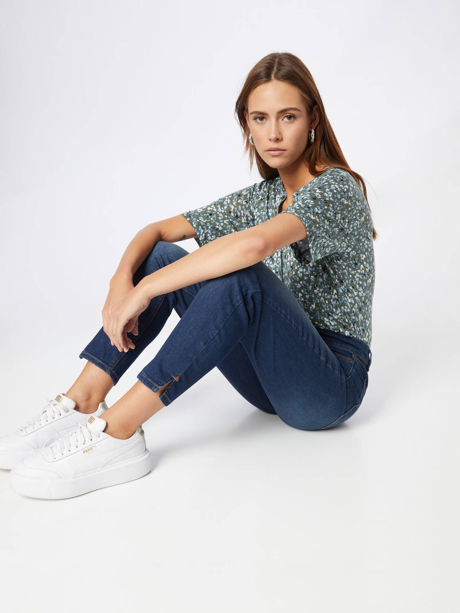 GERRY WEBER Kavbojke moder denim - Pepit.si