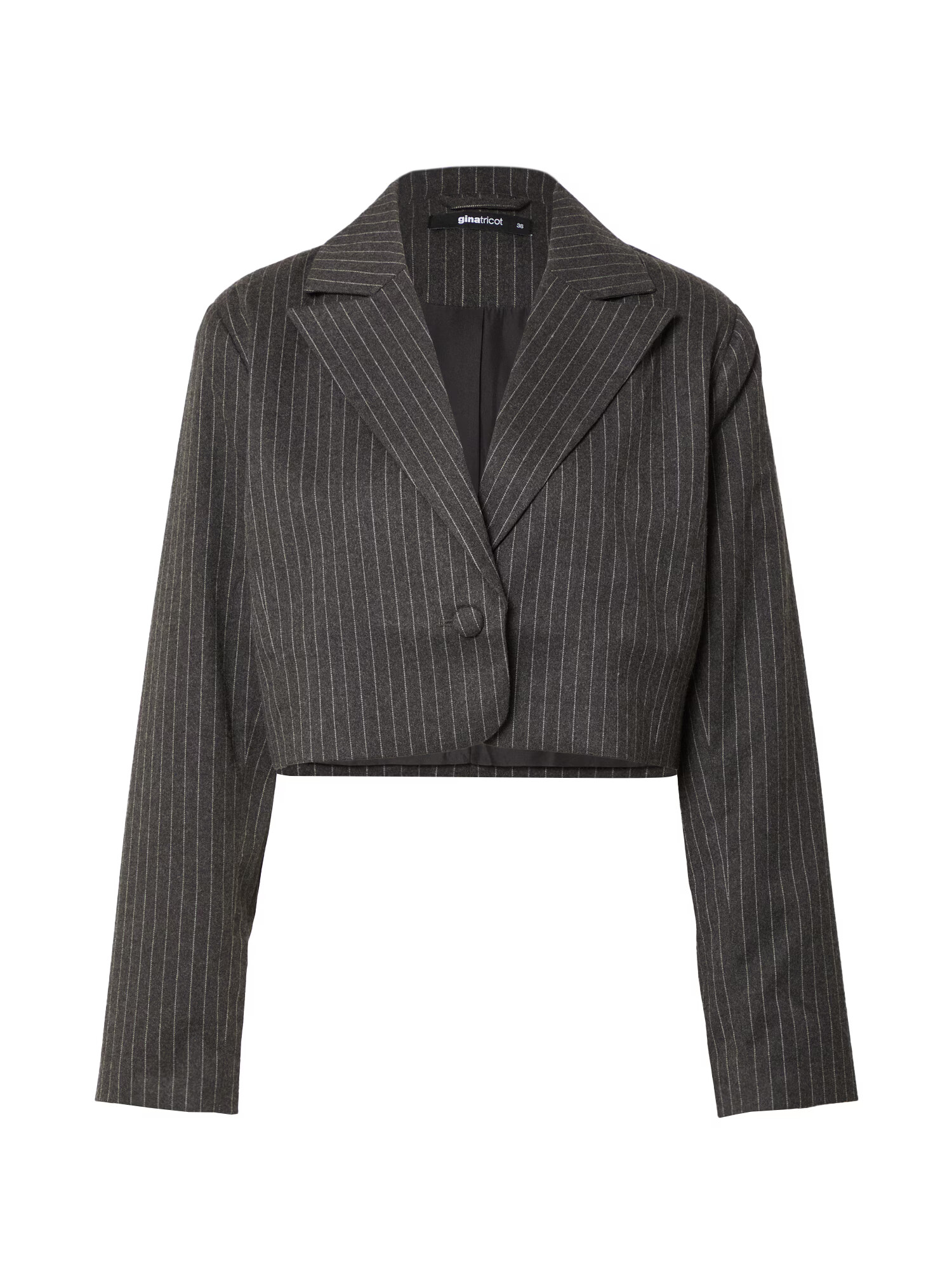 Gina Tricot Blazer 'Annelie' siva / temno siva - Pepit.si