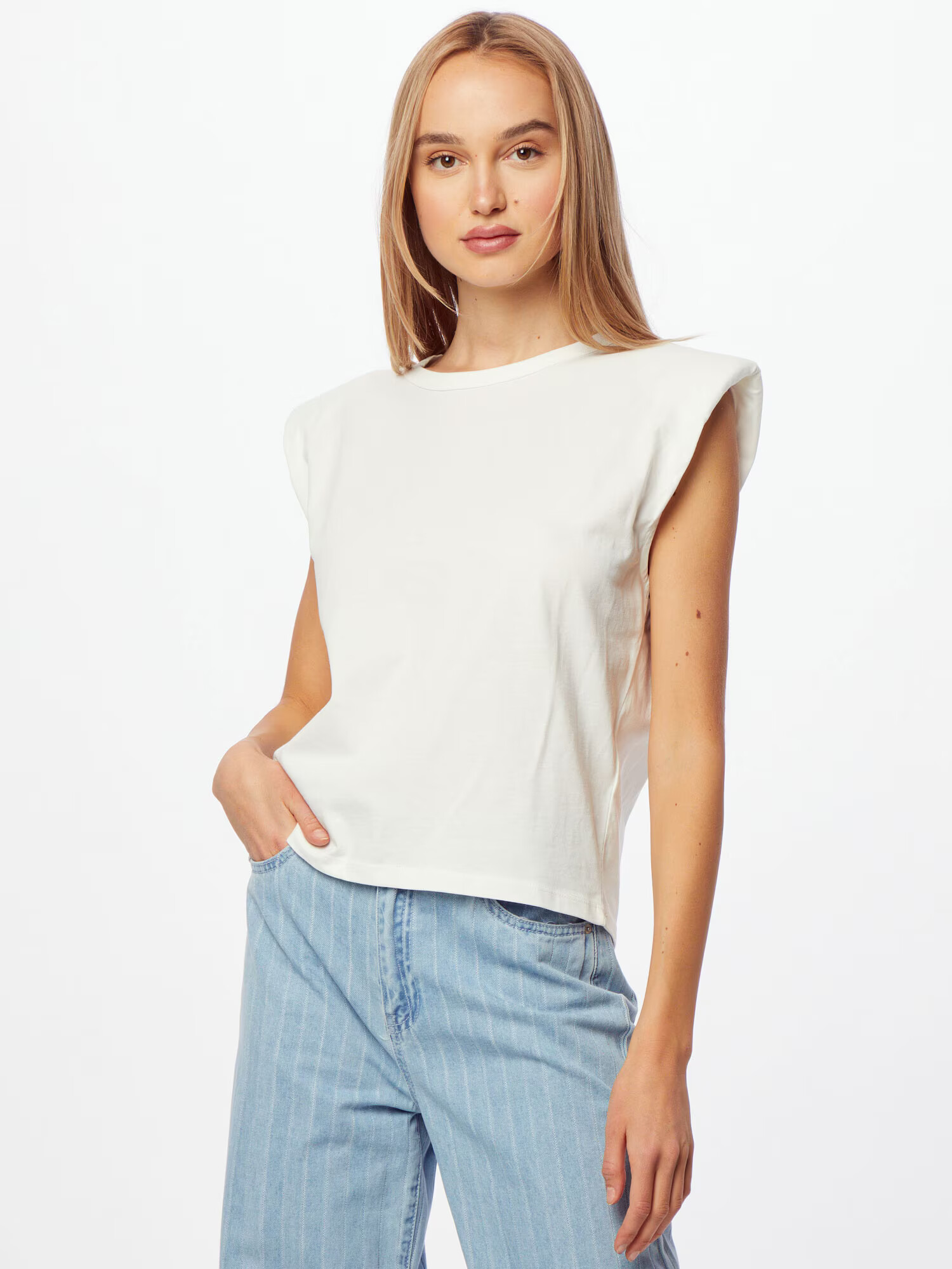 Gina Tricot Top 'Fran' off-bela - Pepit.si