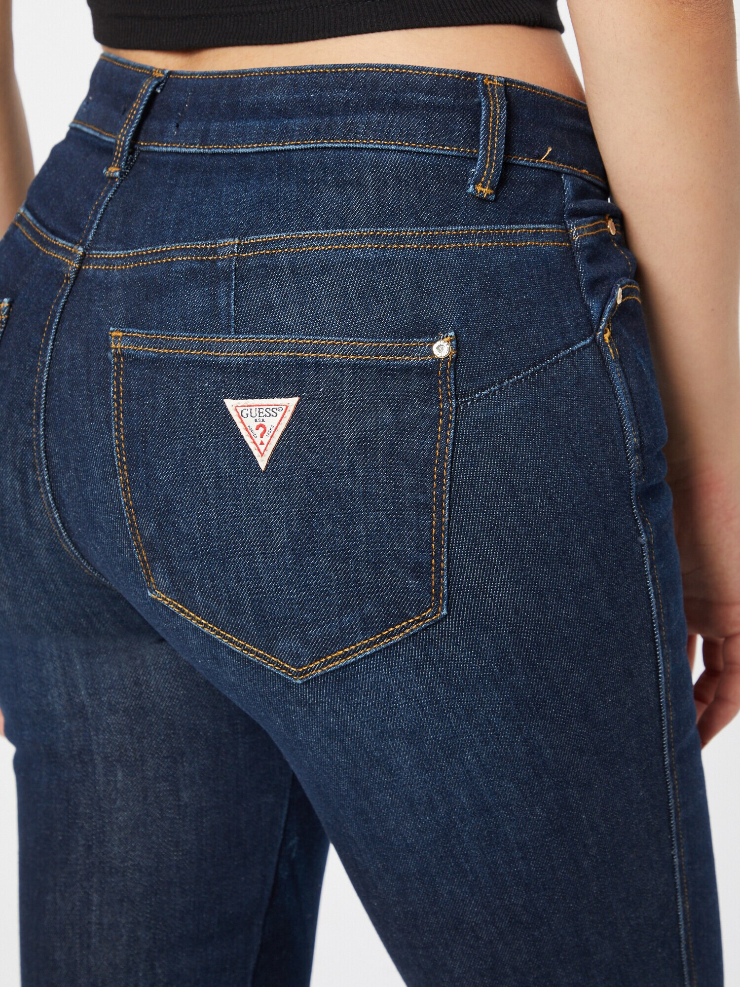 GUESS Kavbojke 'CURVE X' moder denim - Pepit.si