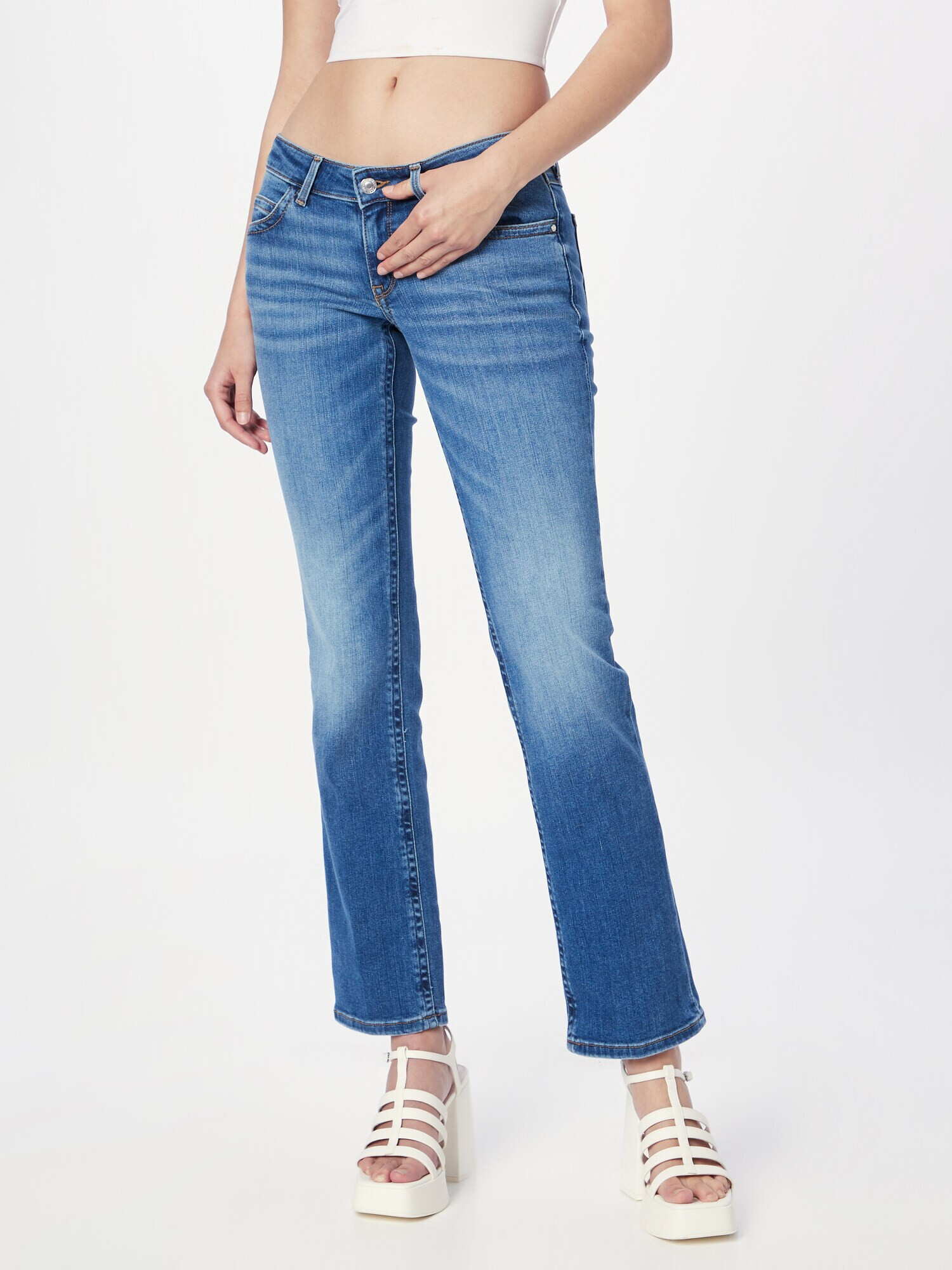 GUESS Kavbojke 'HERMOSA' moder denim - Pepit.si