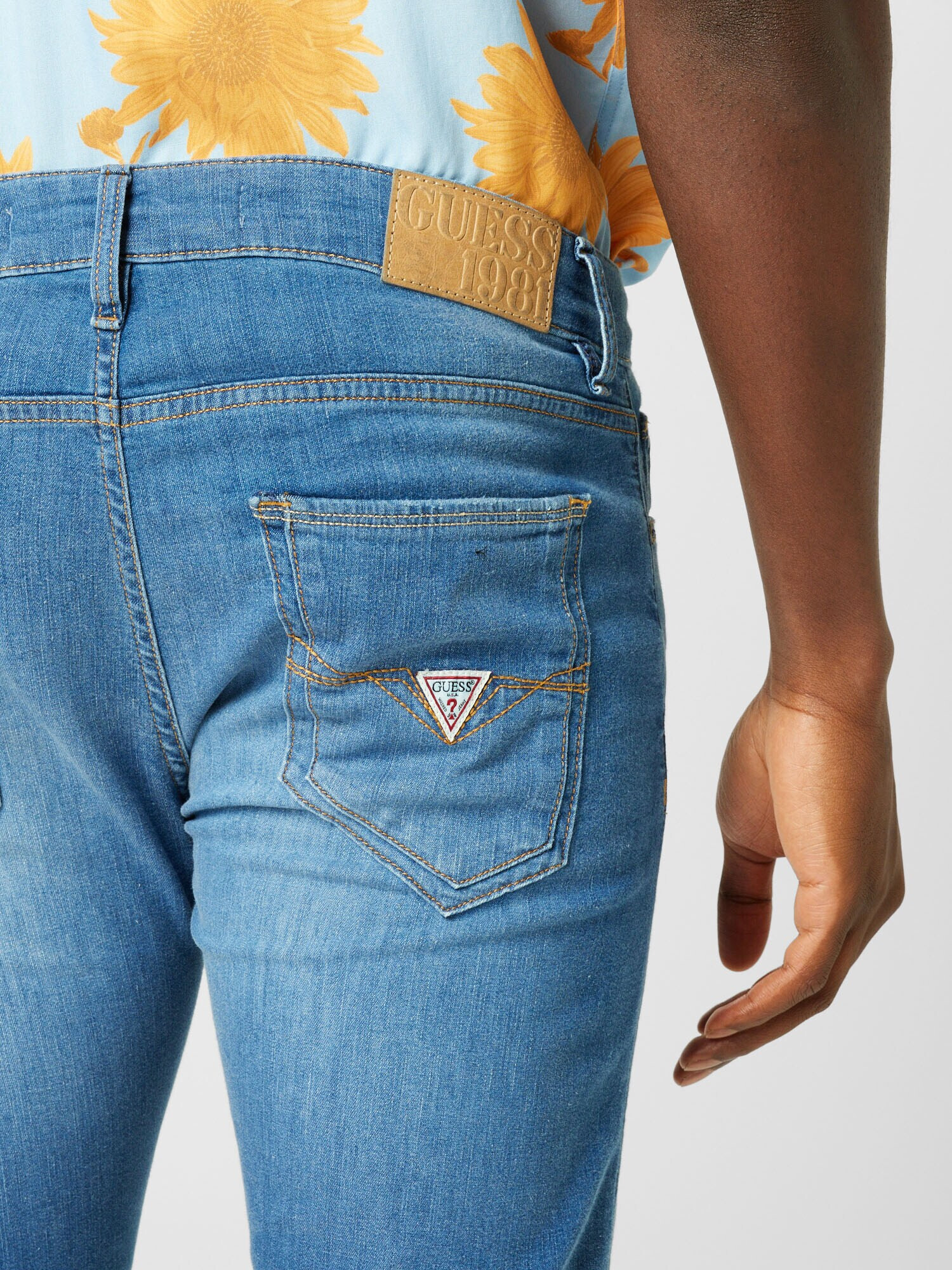 GUESS Kavbojke 'MIAMI' moder denim - Pepit.si