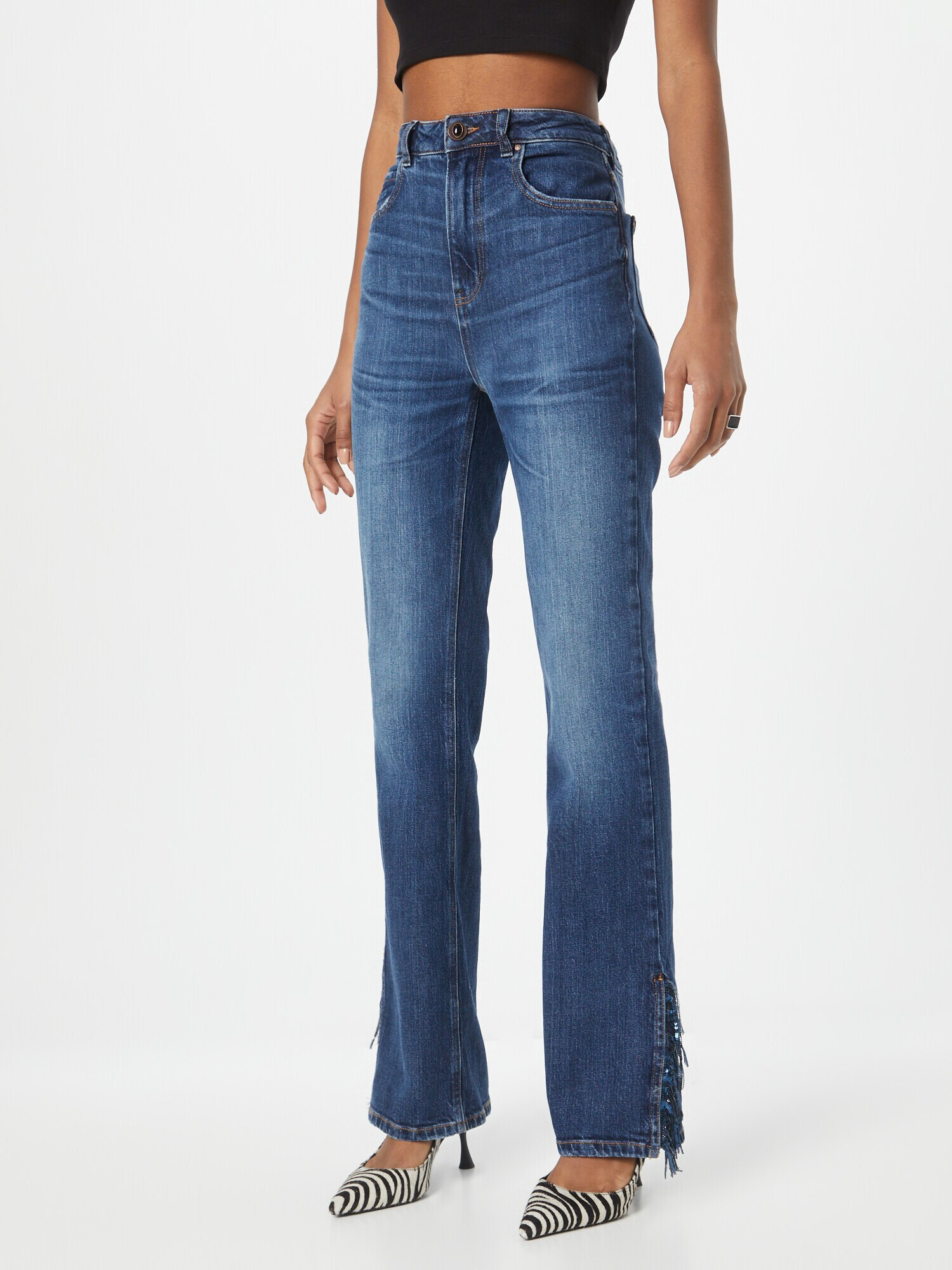 GUESS Kavbojke 'PAULINE' moder denim - Pepit.si