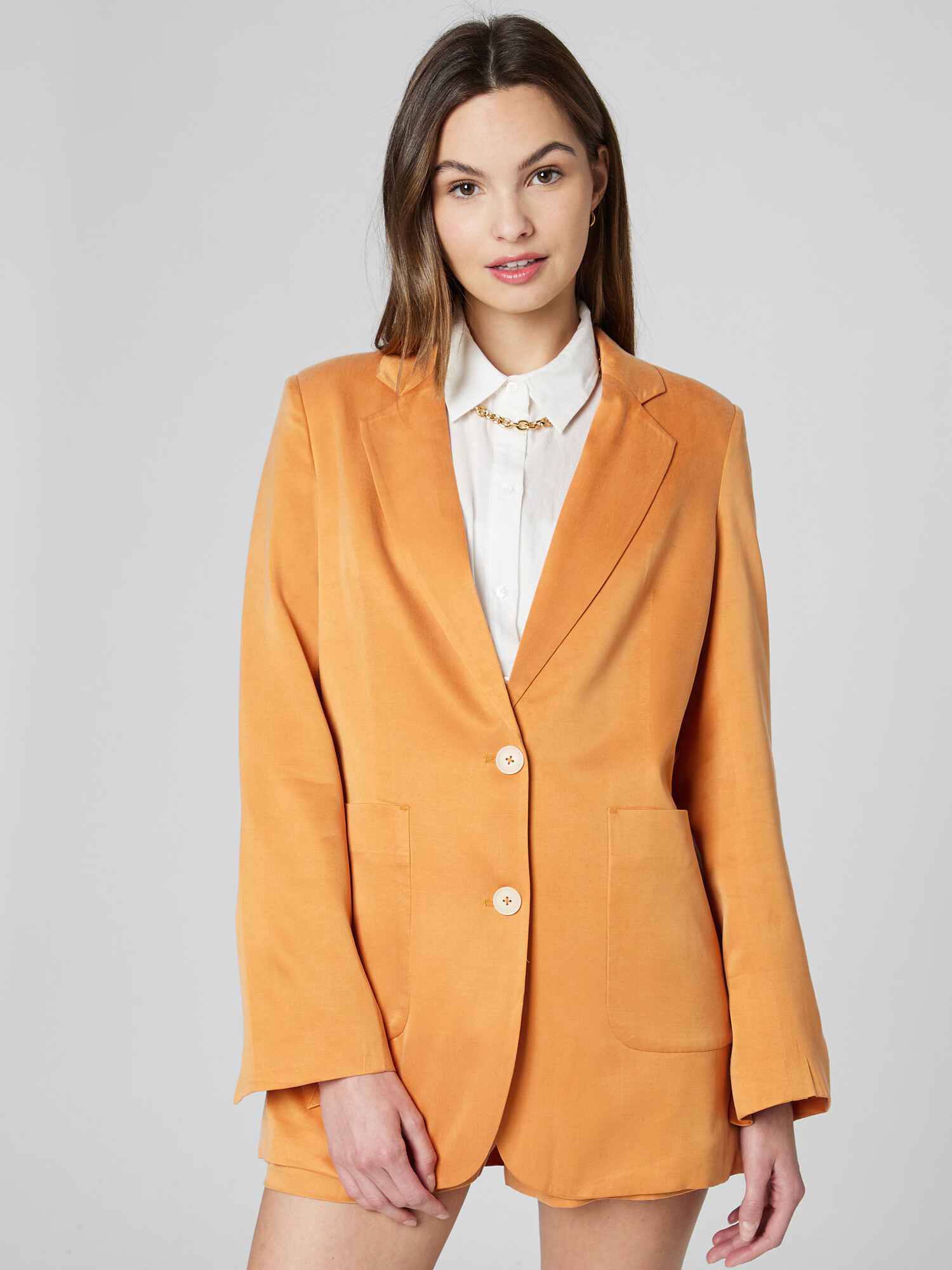 Guido Maria Kretschmer Collection Blazer 'Arianna' oranžna - Pepit.si