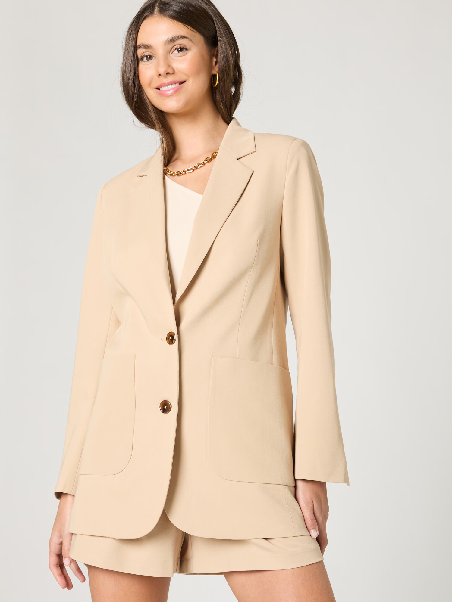 Guido Maria Kretschmer Collection Blazer 'Galina' bež - Pepit.si