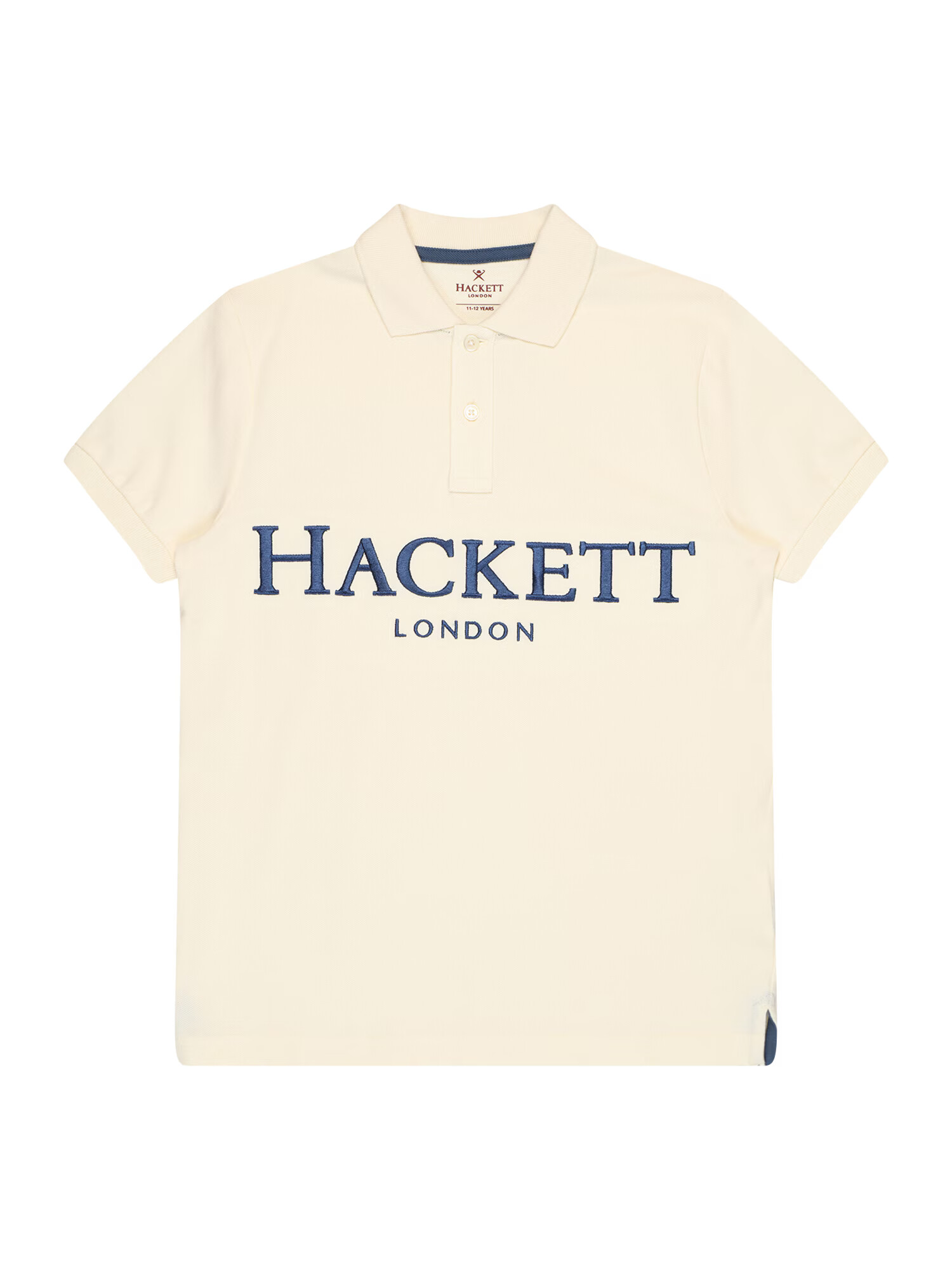 Hackett London Majica temno modra / volneno bela - Pepit.si