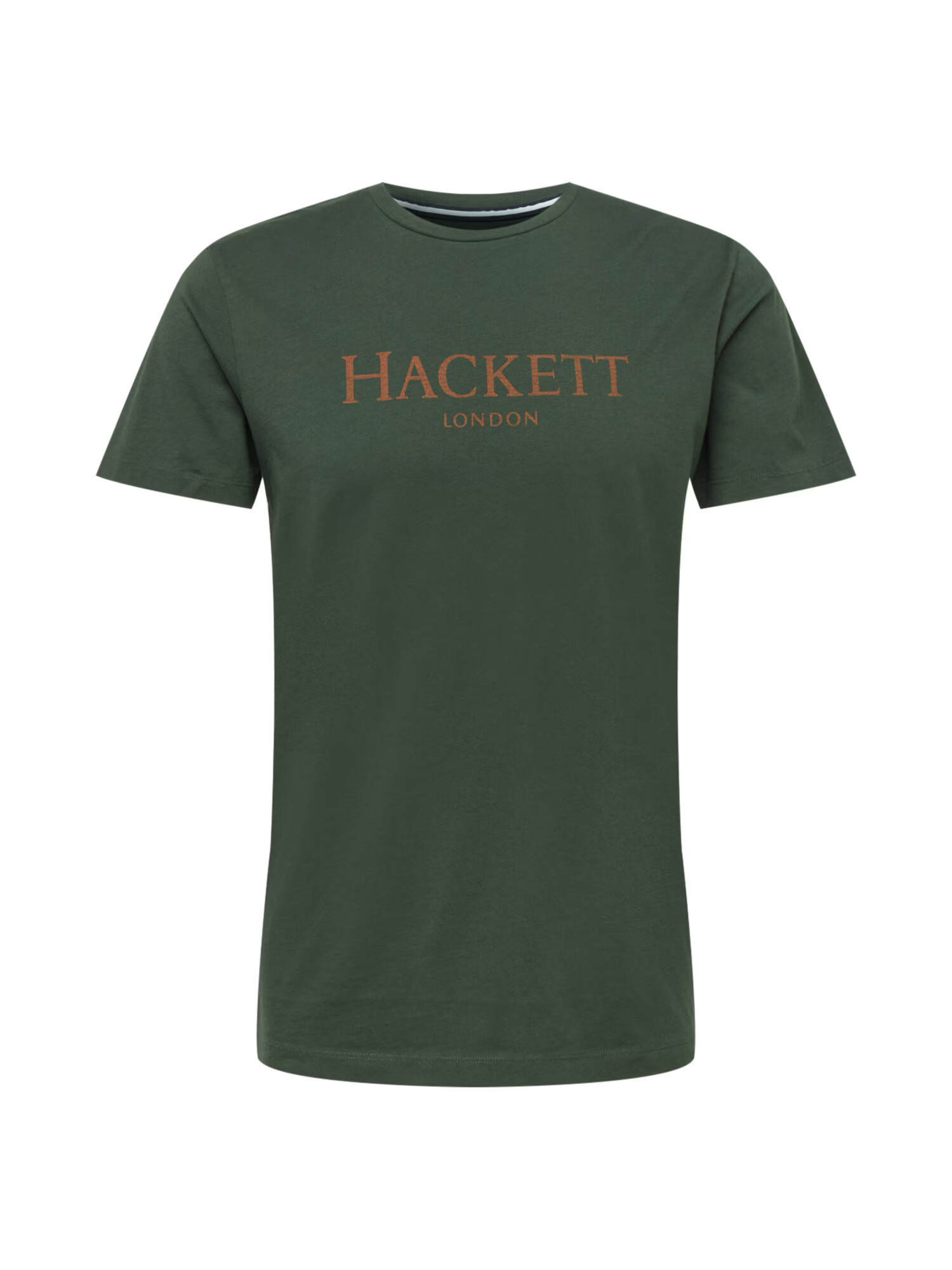 Hackett London Majica temno zelena / rjava - Pepit.si