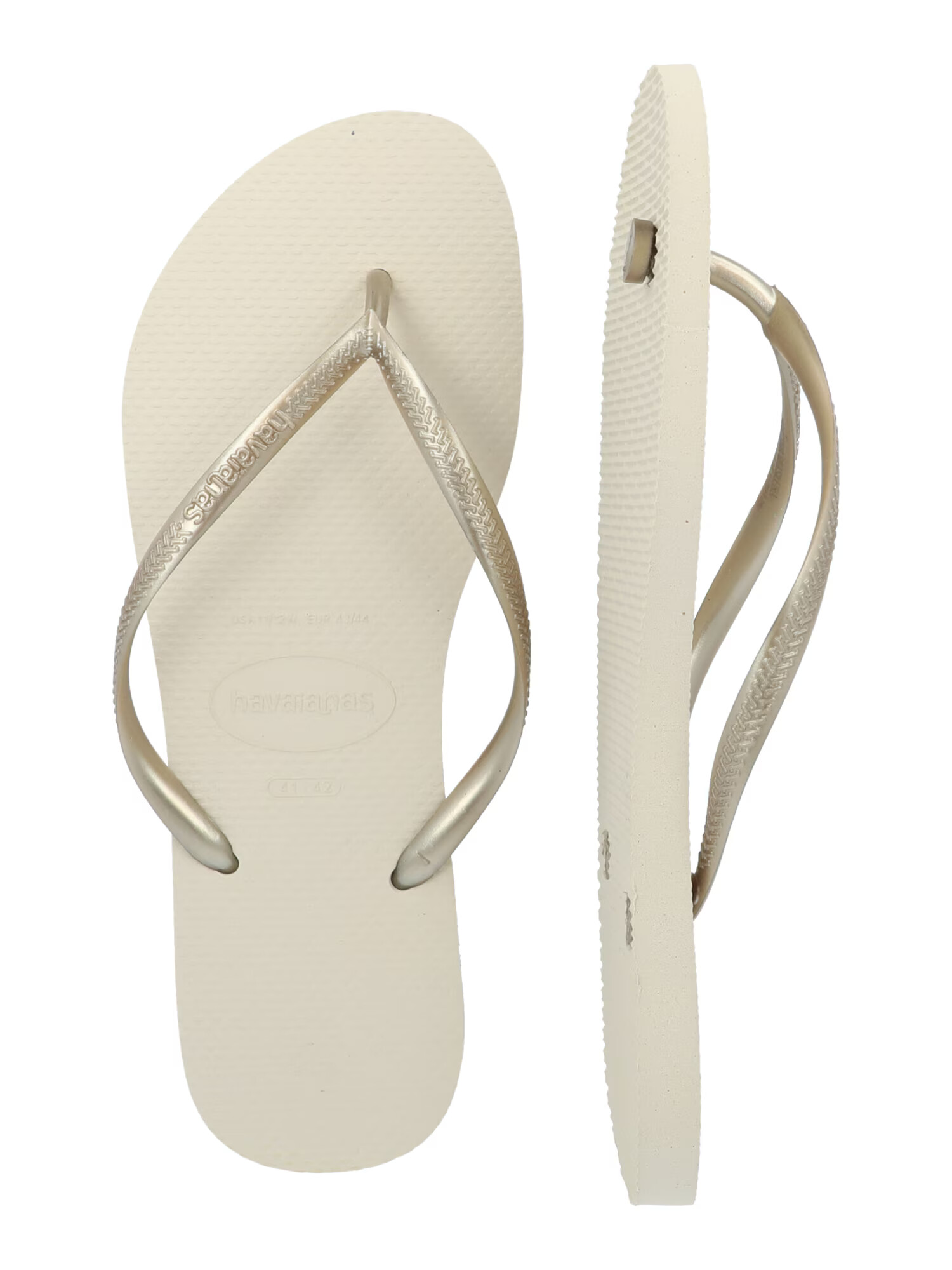 HAVAIANAS Japonke 'Slim' bež - Pepit.si