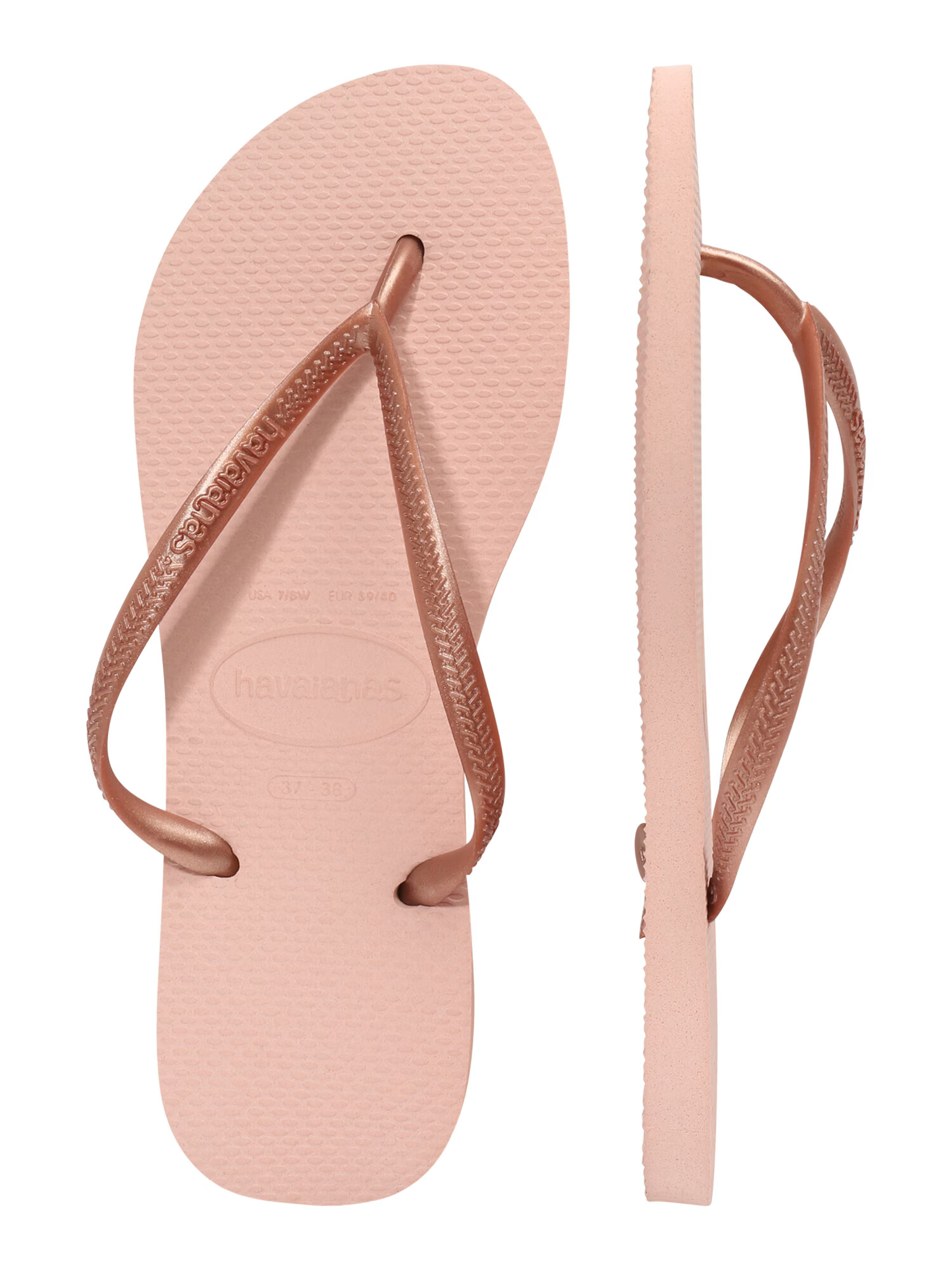 HAVAIANAS Japonke 'Slim' roza - Pepit.si