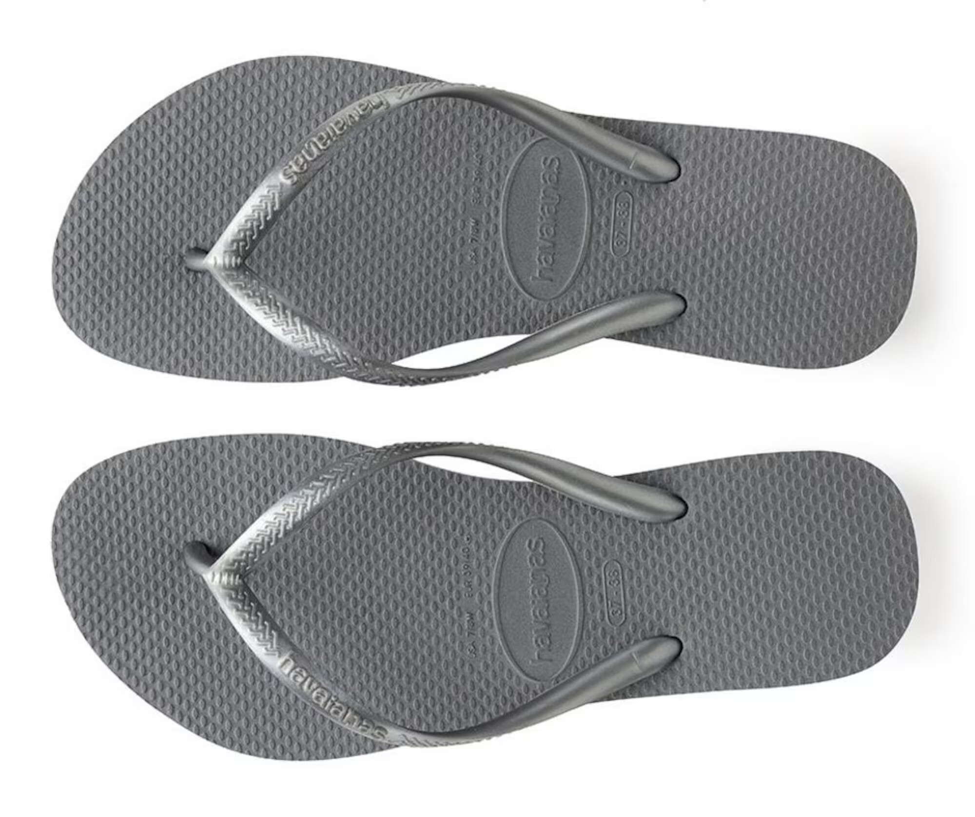 HAVAIANAS Japonke 'Slim' siva - Pepit.si