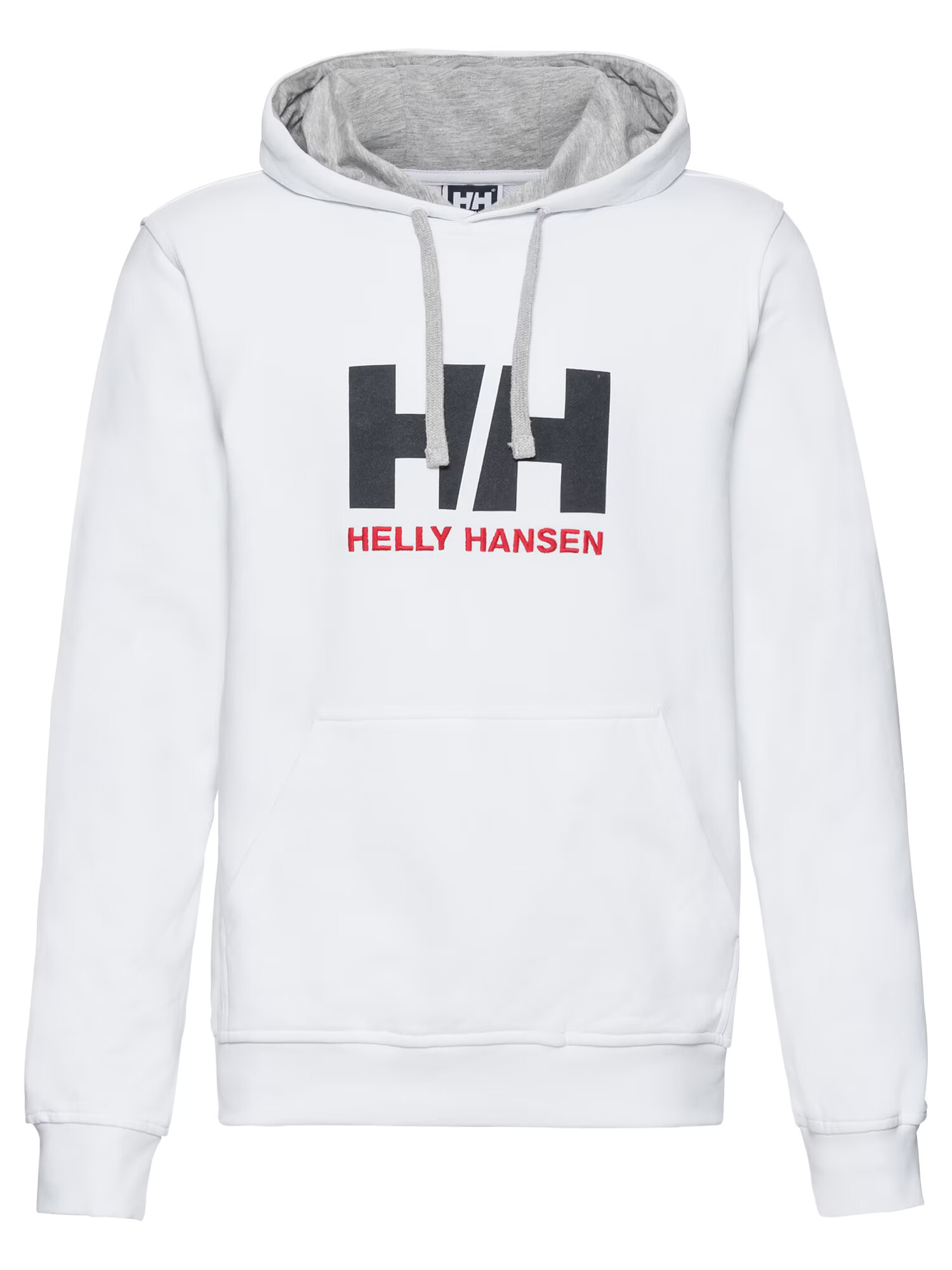 HELLY HANSEN Majica 'HH LOGO HOODIE' temno modra / rdeča / bela - Pepit.si