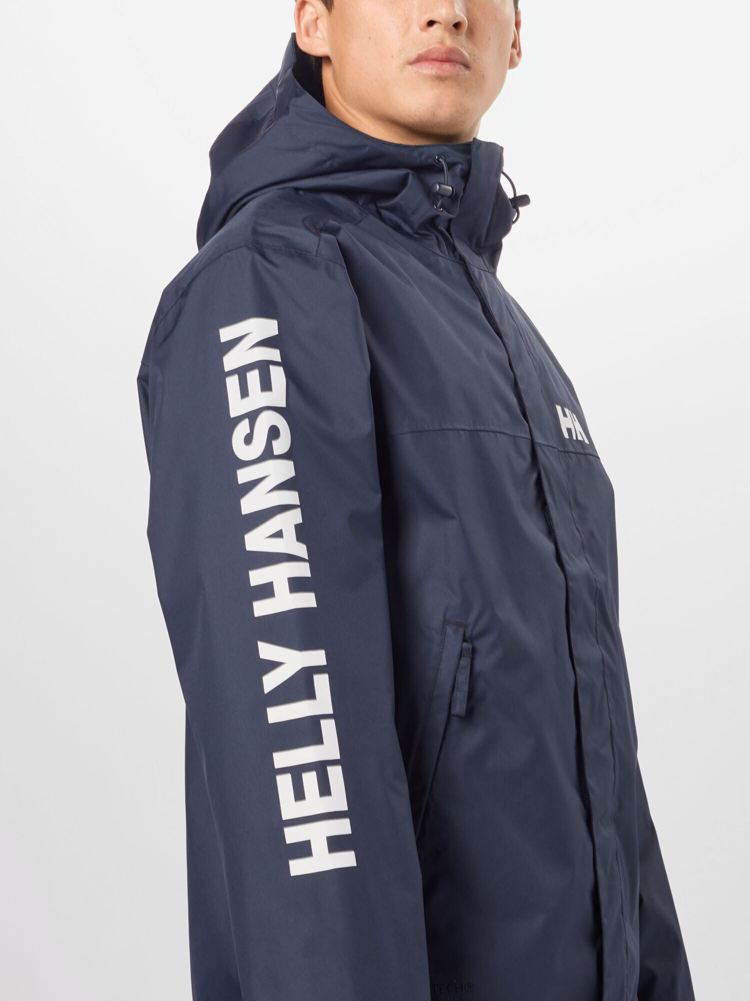 HELLY HANSEN Prehodna jakna 'ERVIK' mornarska / bela - Pepit.si