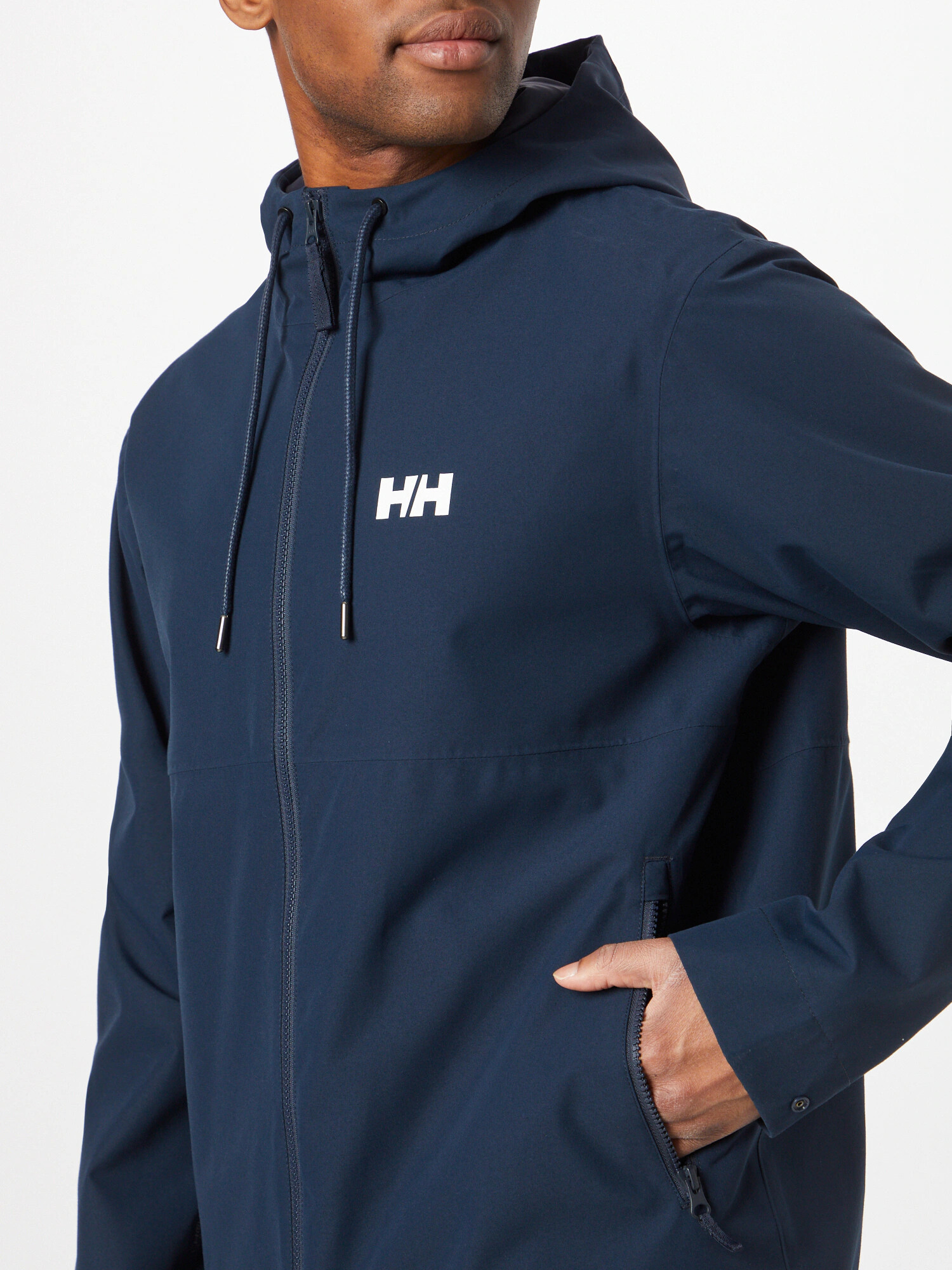 HELLY HANSEN Zunanja jakna mornarska / bela - Pepit.si