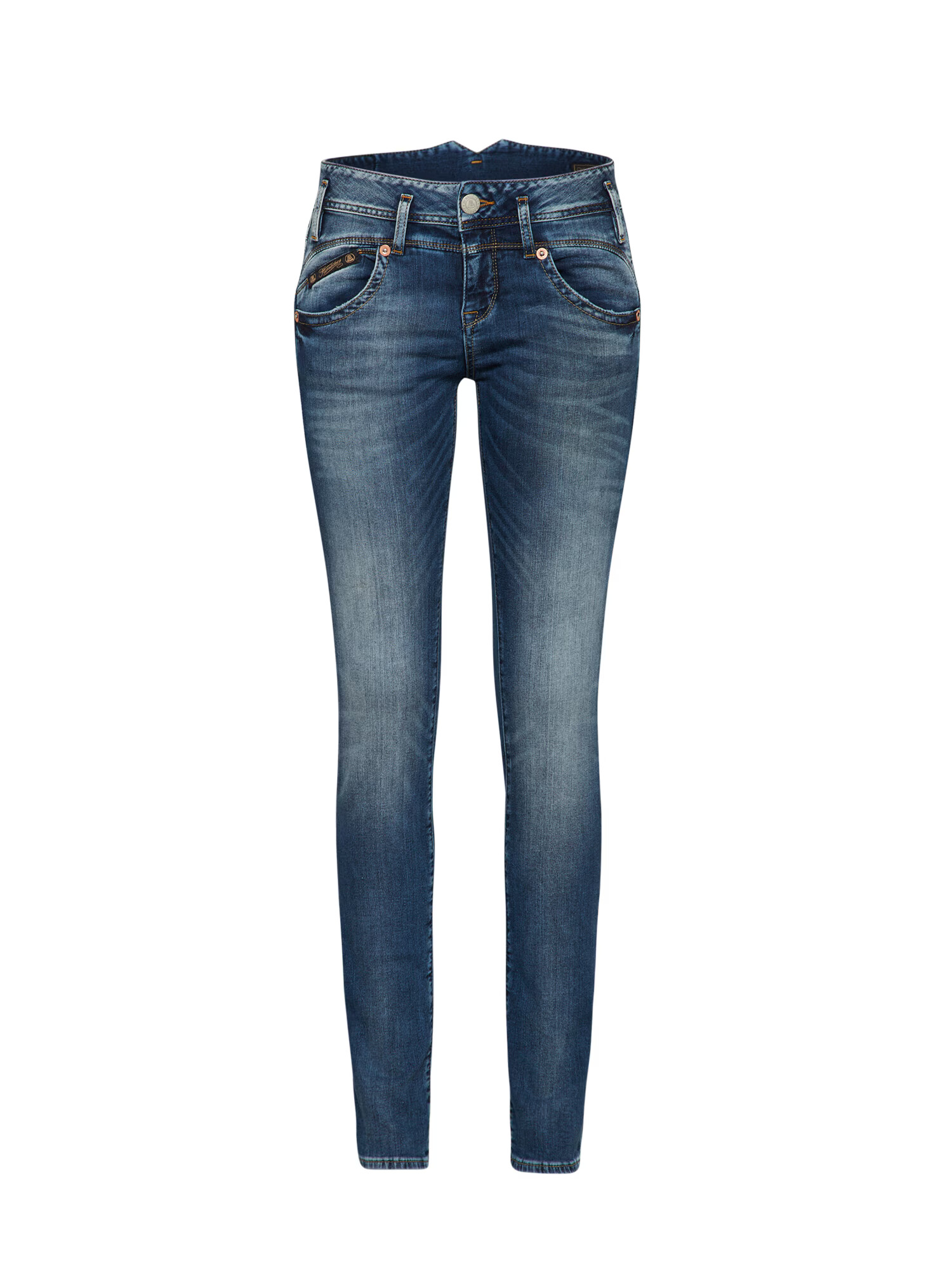 Herrlicher Kavbojke 'Pearl Slim Denim Stretch' moder denim - Pepit.si