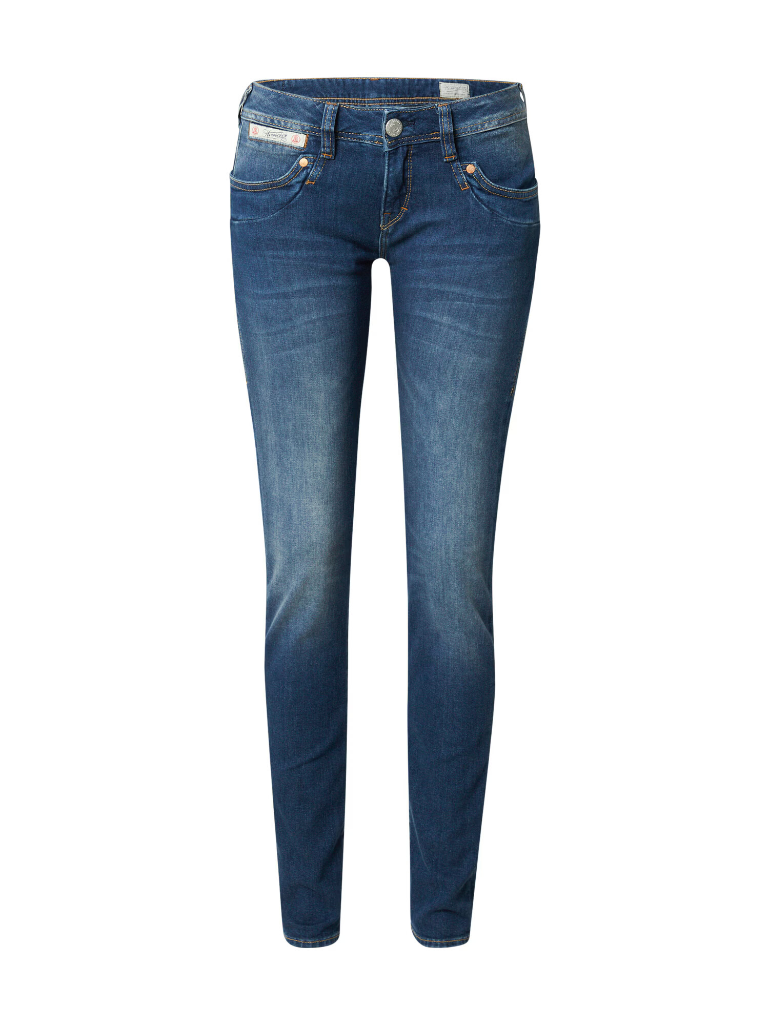 Herrlicher Kavbojke 'Piper Slim Cashmere Touch Denim' modra - Pepit.si