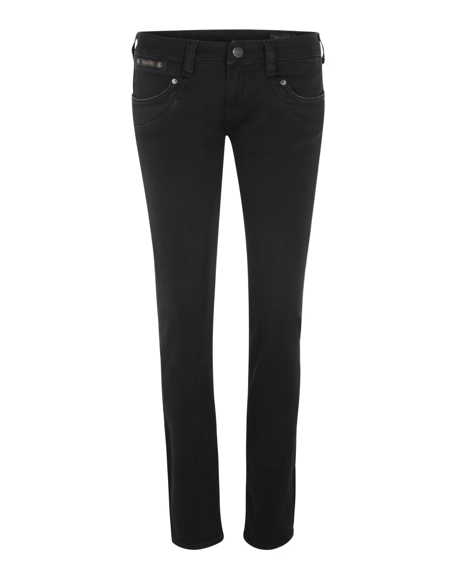 Herrlicher Kavbojke 'Piper Slim Denim Black Stretch' črn denim - Pepit.si