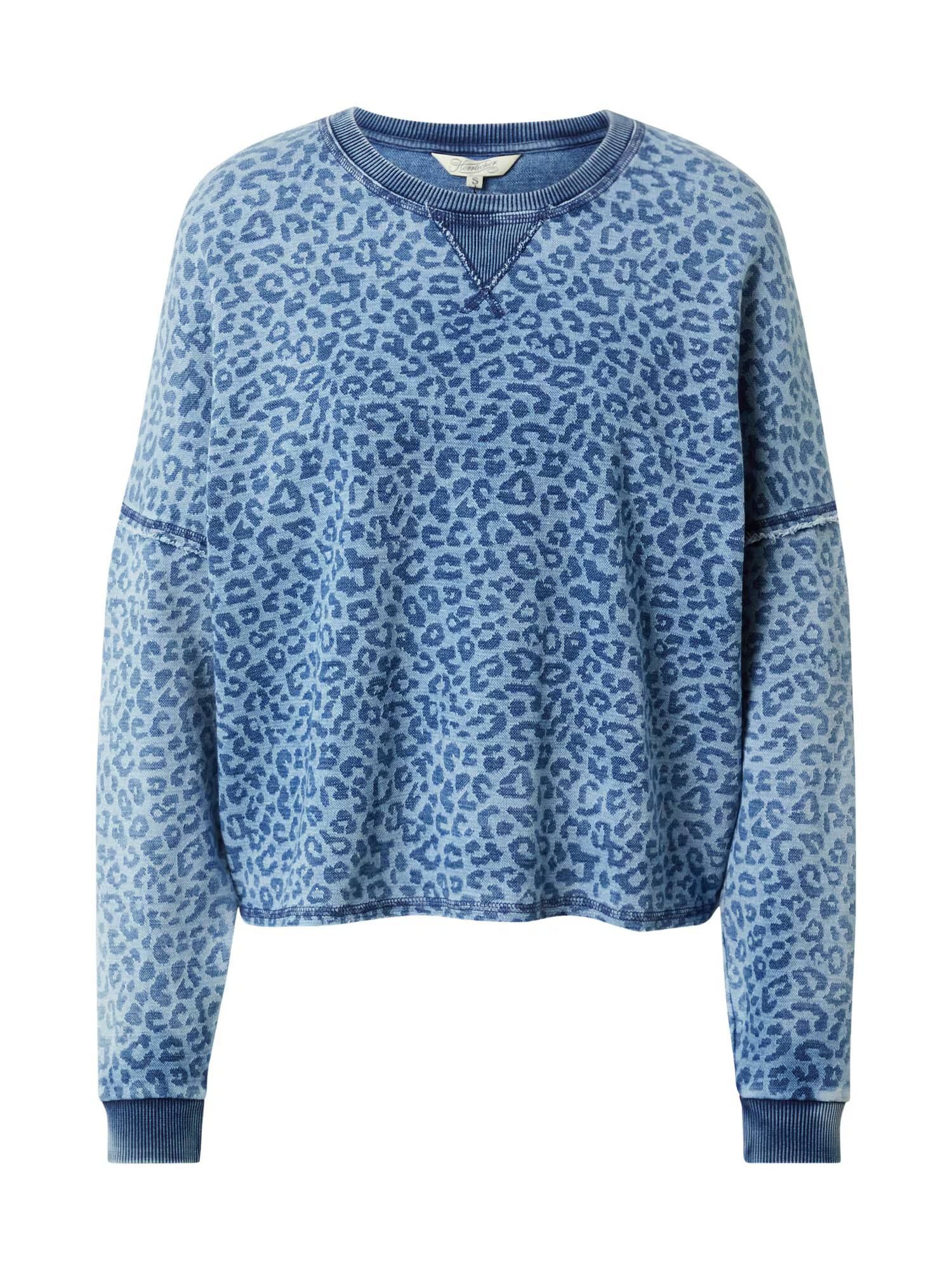 Herrlicher Sweatshirt 'Smila' indigo / svetlo modra - Pepit.si