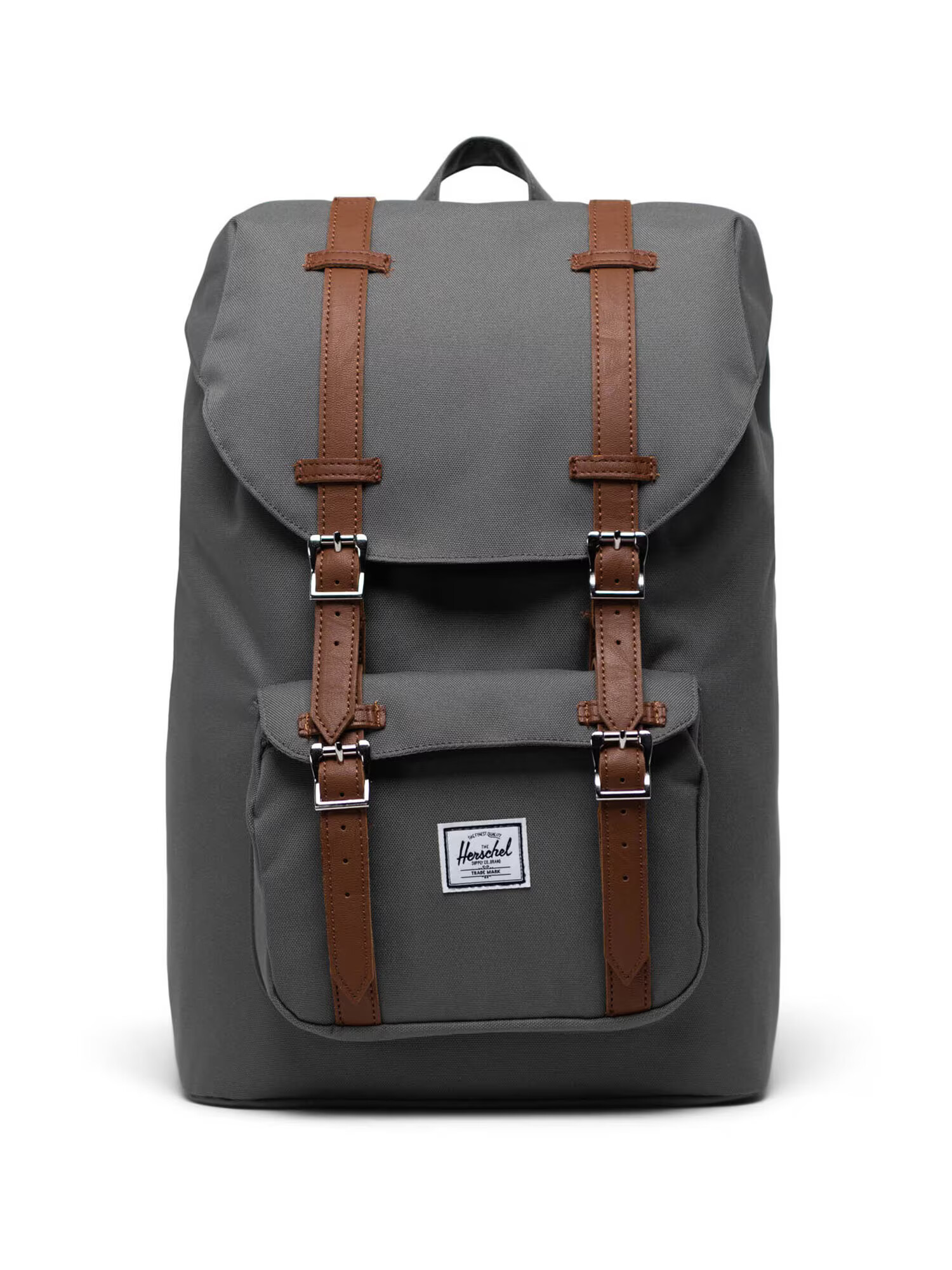 Herschel Nahrbtnik 'Little America' rjava / antracit / bela - Pepit.si