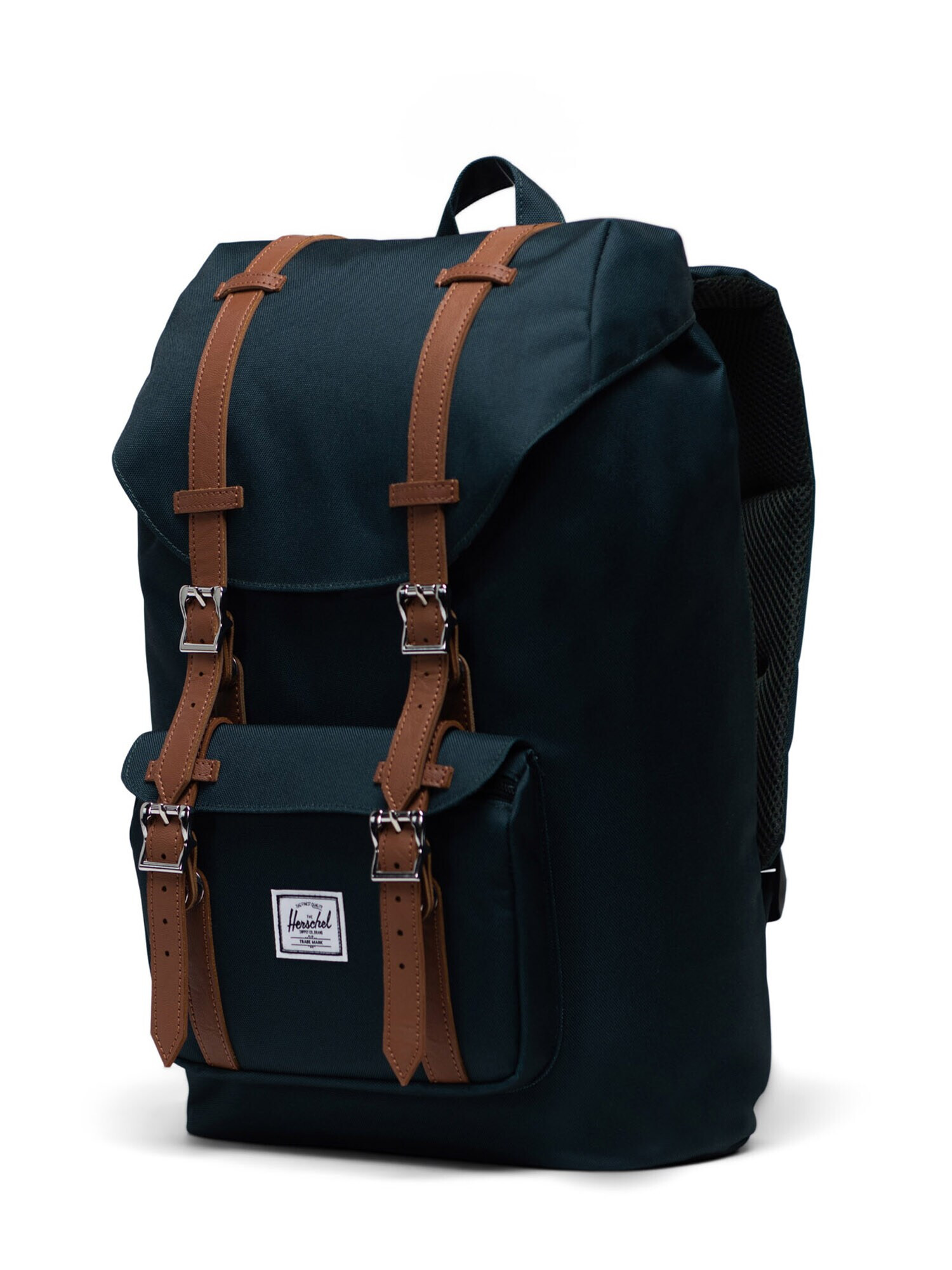 Herschel Nahrbtnik 'Little America' rjava / petrol - Pepit.si