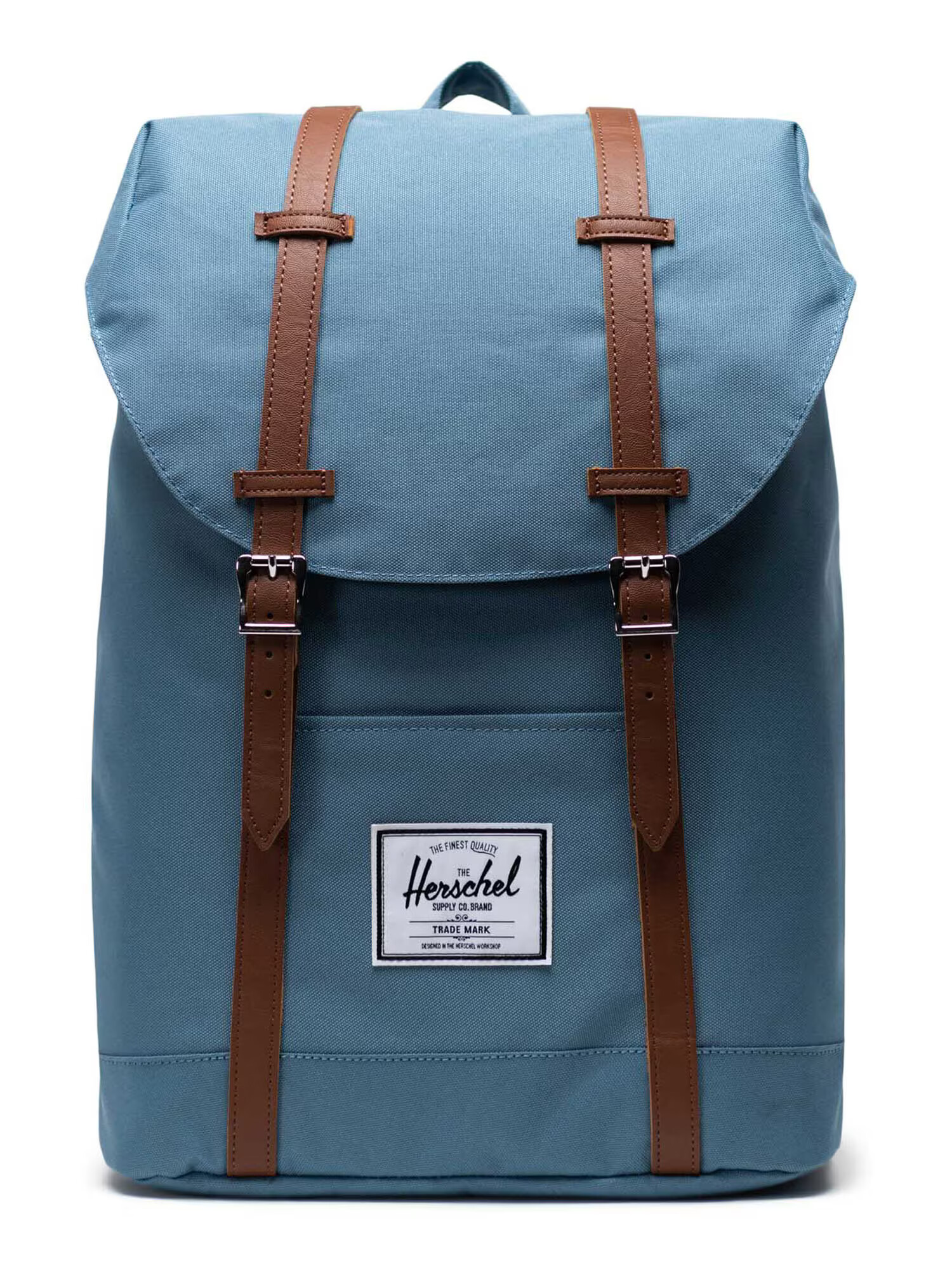 Herschel Nahrbtnik 'Retreat' dimno modra / rjava / srebrna - Pepit.si