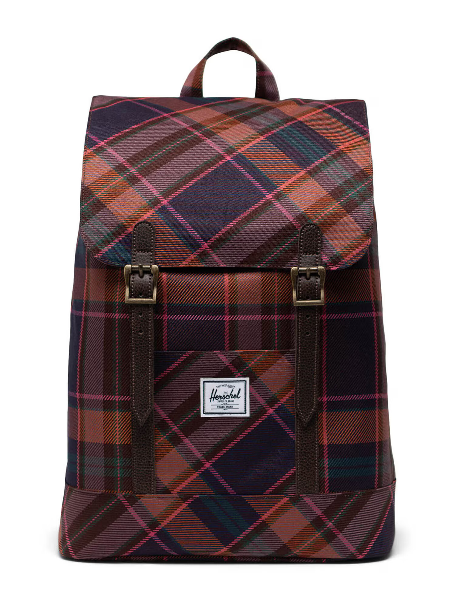 Herschel Nahrbtnik 'Retreat' temno modra / rjava / roza / bordo - Pepit.si