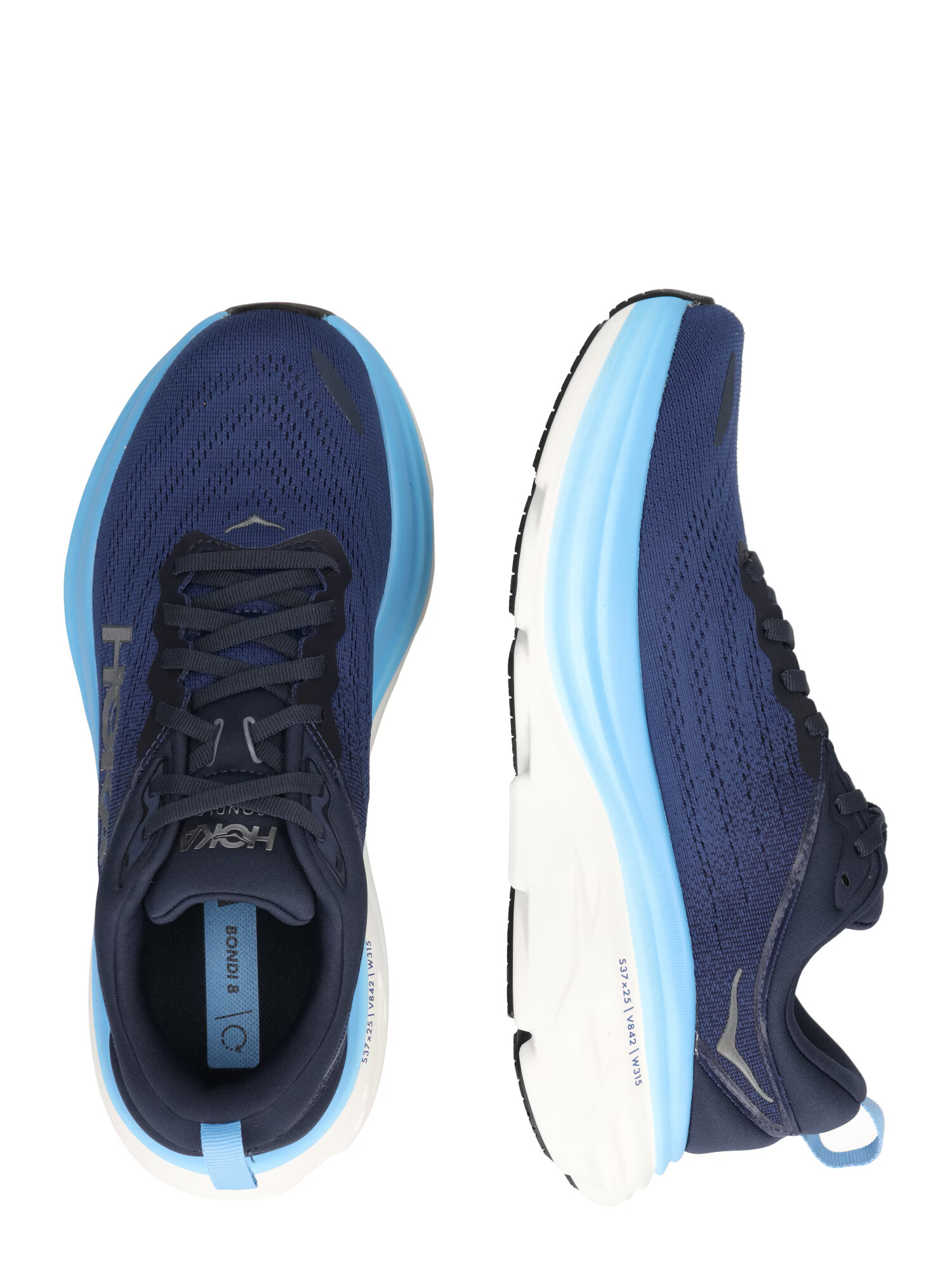 Hoka One One Tekaški čevelj 'BONDI 8' marine / nebeško modra / siva - Pepit.si