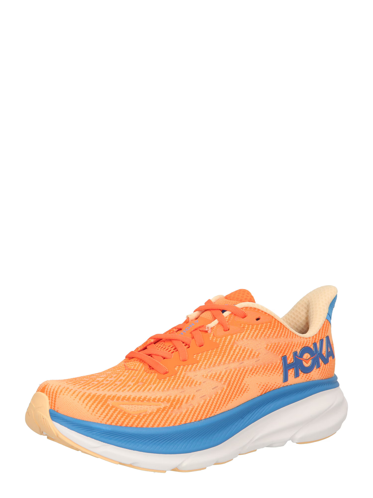 Hoka One One Tekaški čevelj 'CLIFTON 9' svetlo modra / oranžna / svetlo oranžna - Pepit.si