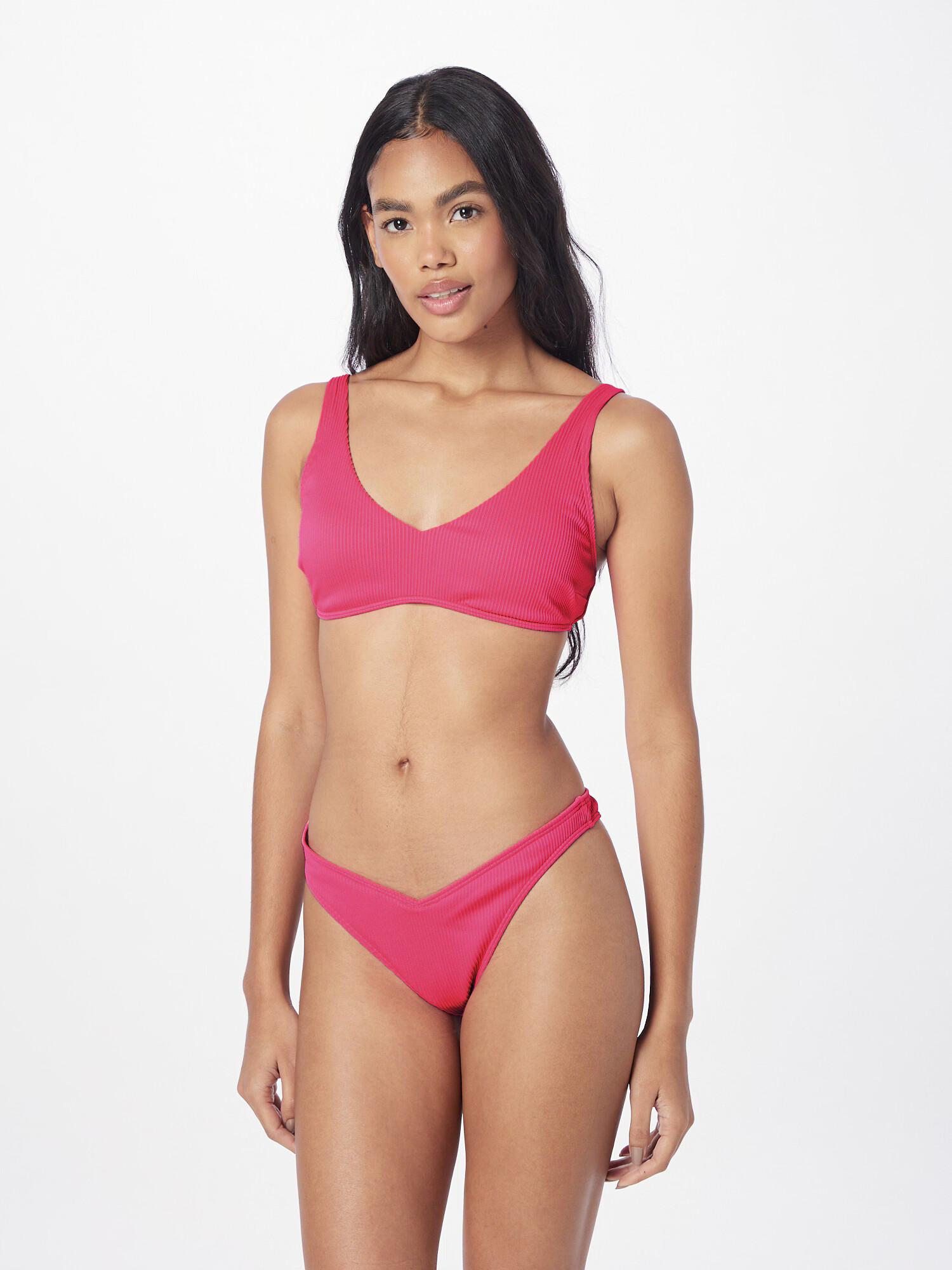 HOLLISTER Bikini hlačke 'EMEA' temno roza - Pepit.si