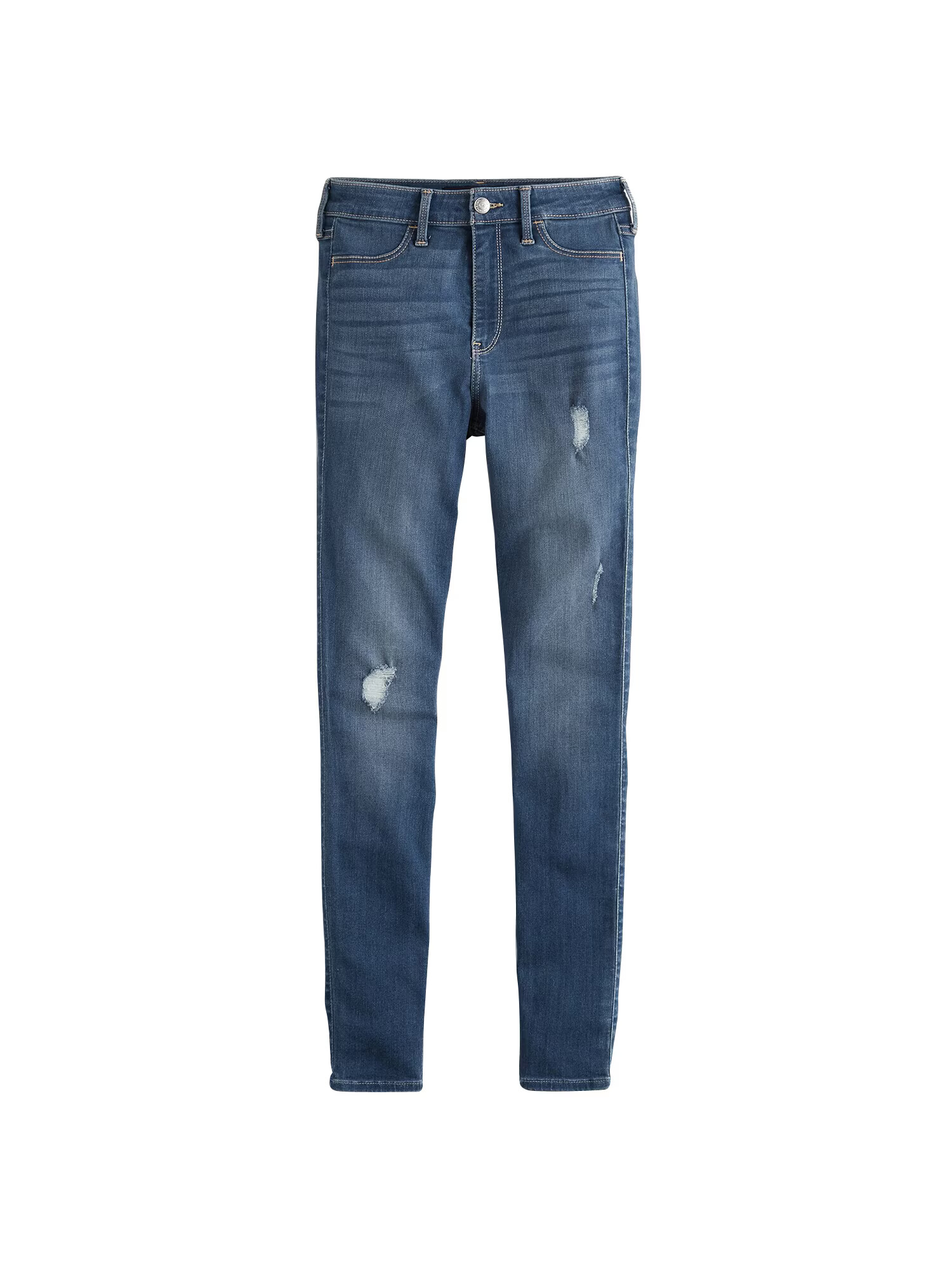 HOLLISTER Kavbojke moder denim - Pepit.si