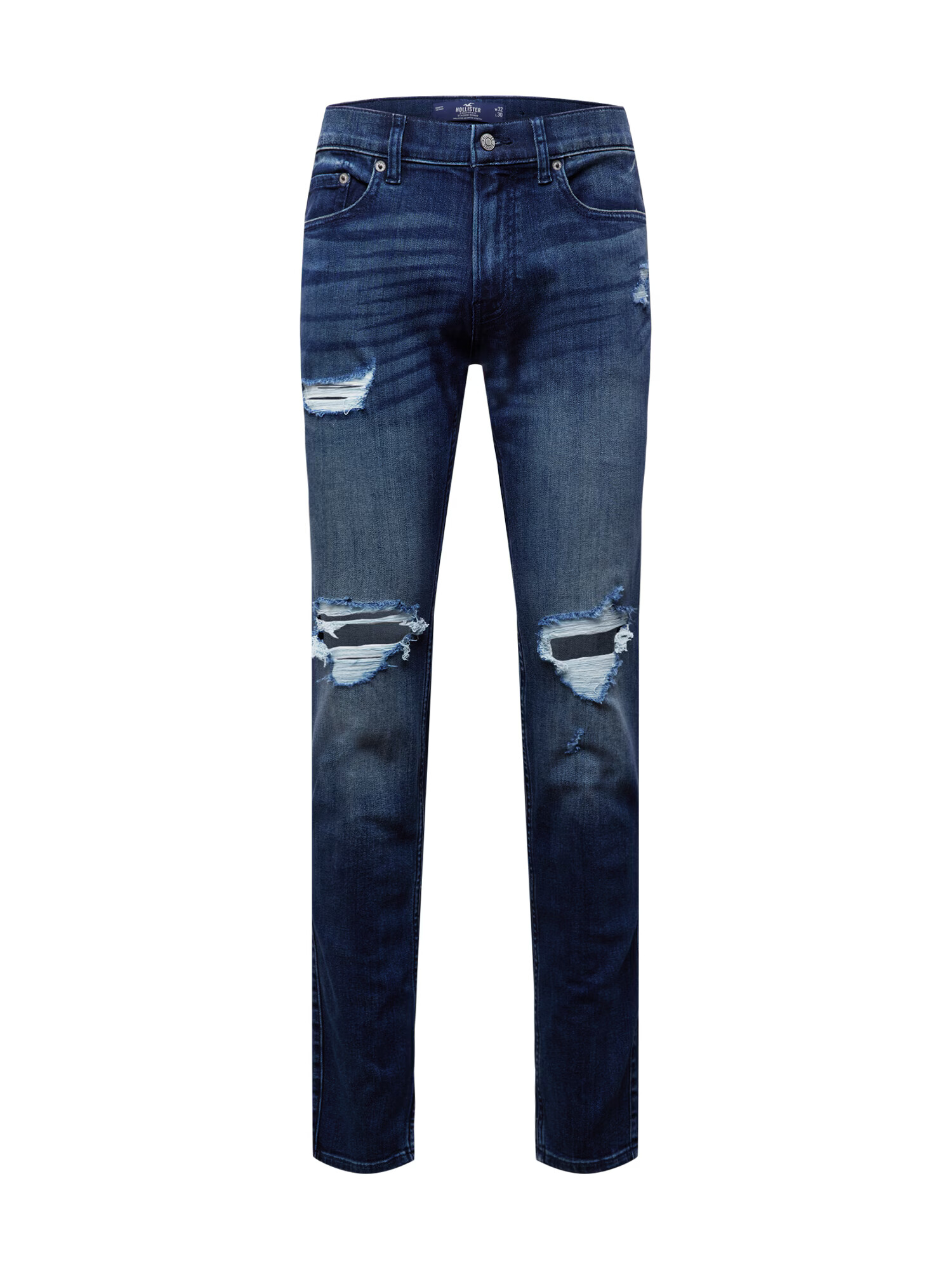 HOLLISTER Kavbojke moder denim - Pepit.si