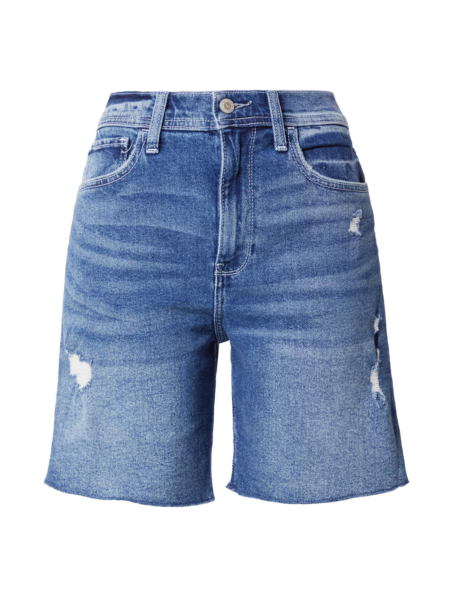 HOLLISTER Kavbojke moder denim - Pepit.si