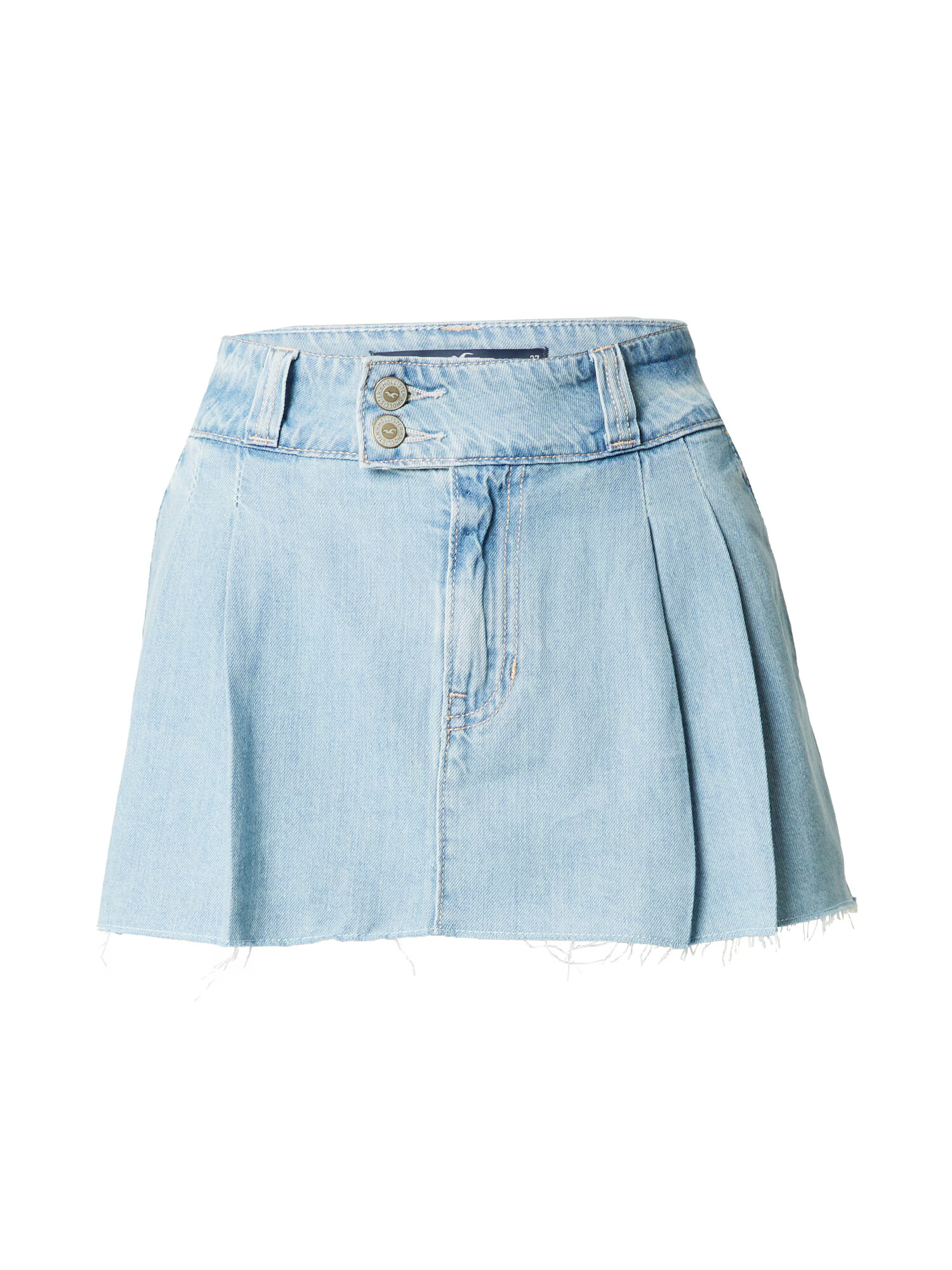 HOLLISTER Krilo 'APAC DENIM LR MICRO PLEATED MINI' modra - Pepit.si