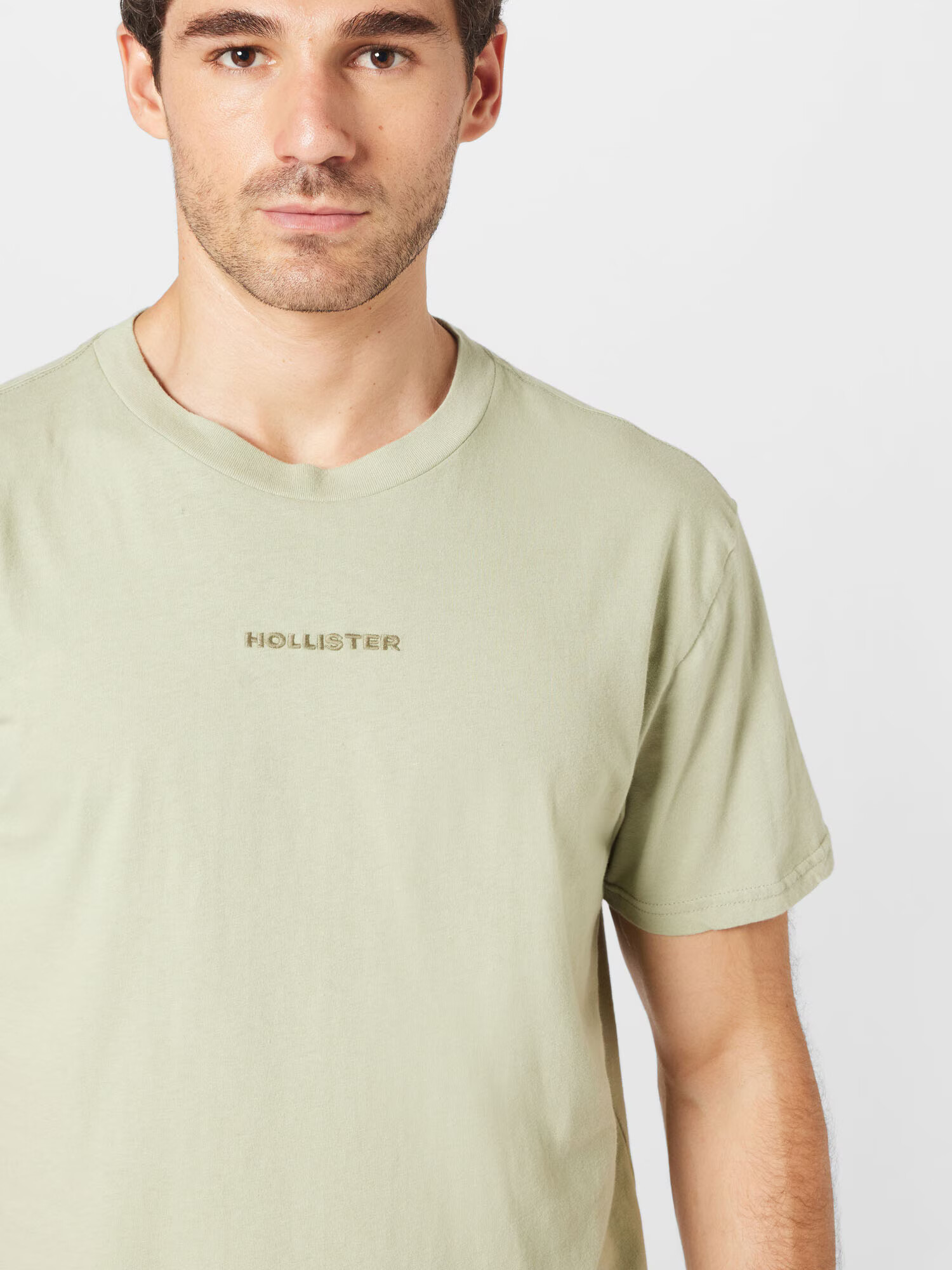 HOLLISTER Majica 'BLUEDE' pastelno zelena - Pepit.si