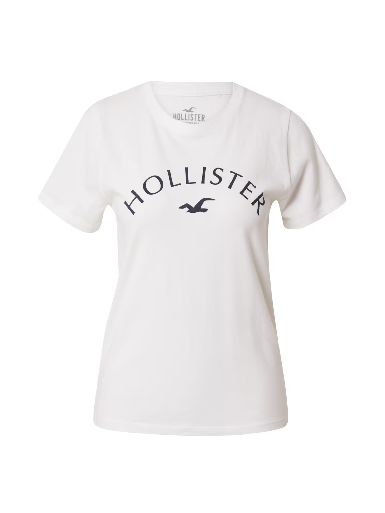 HOLLISTER Majica črna / bela - Pepit.si