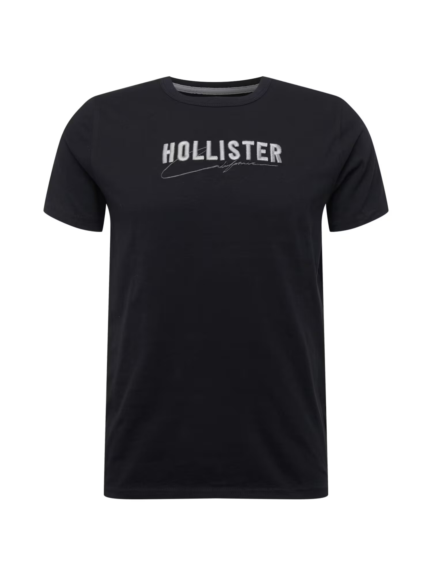 HOLLISTER Majica črna / bela - Pepit.si