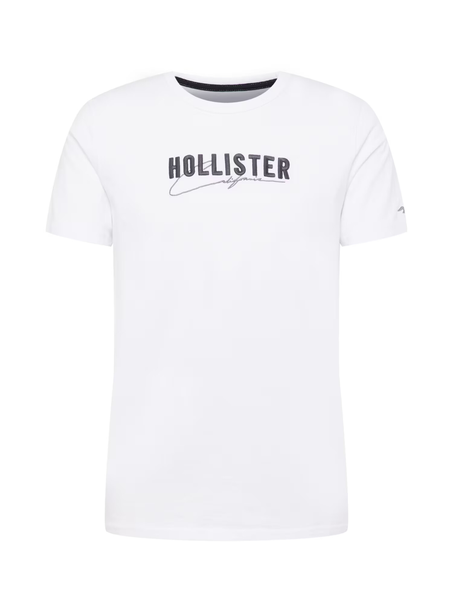 HOLLISTER Majica črna / bela - Pepit.si