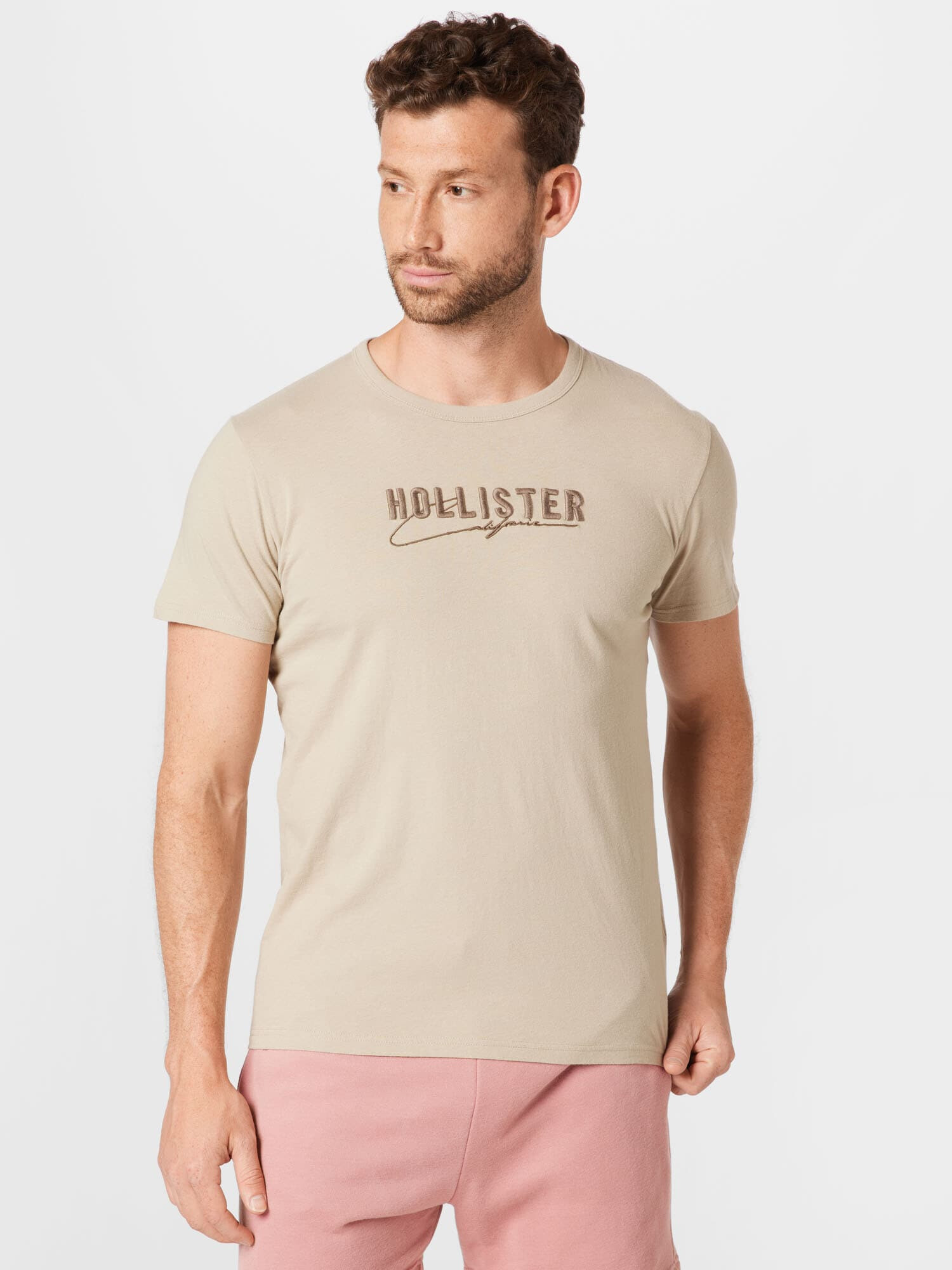 HOLLISTER Majica kapučino - Pepit.si