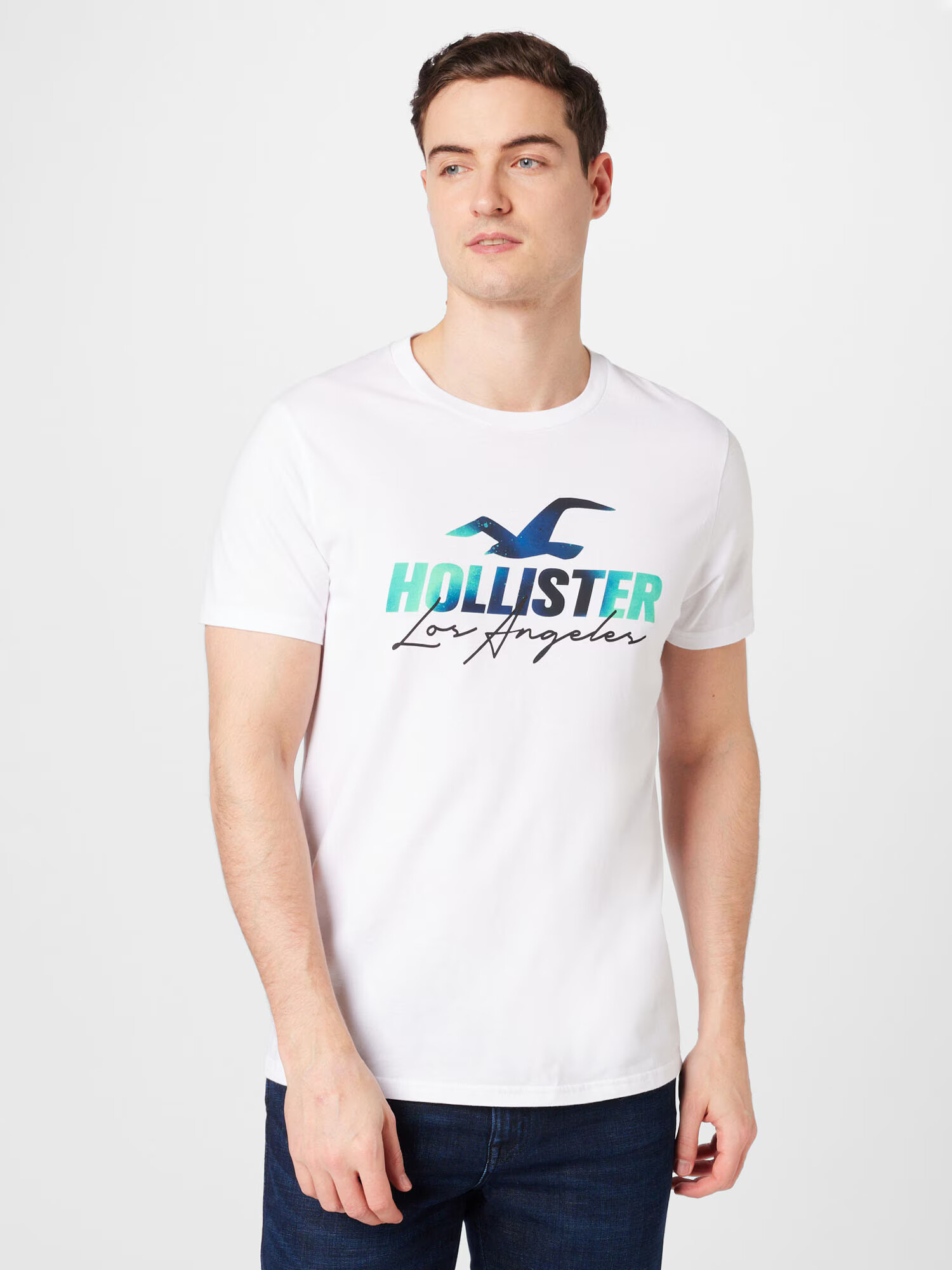 HOLLISTER Majica mešane barve / bela - Pepit.si