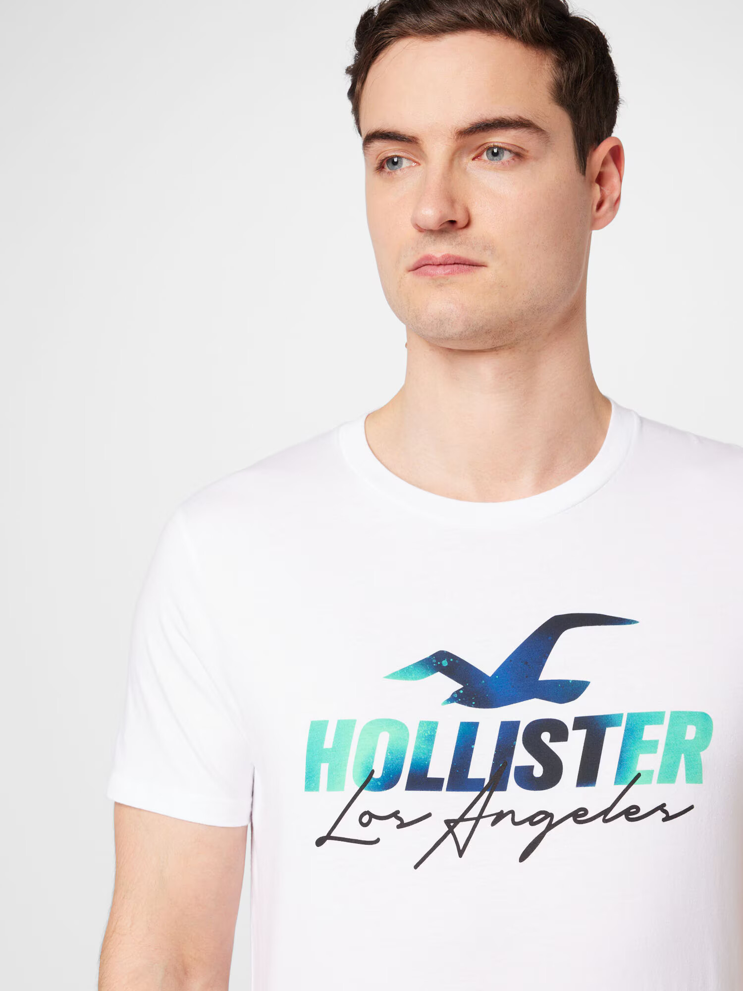 HOLLISTER Majica mešane barve / bela - Pepit.si