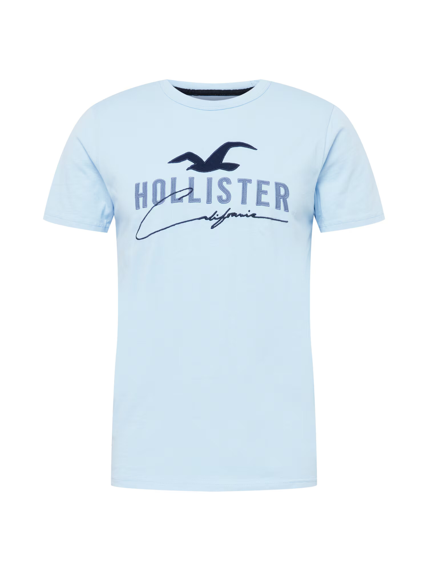 HOLLISTER Majica mornarska / azur / svetlo modra - Pepit.si