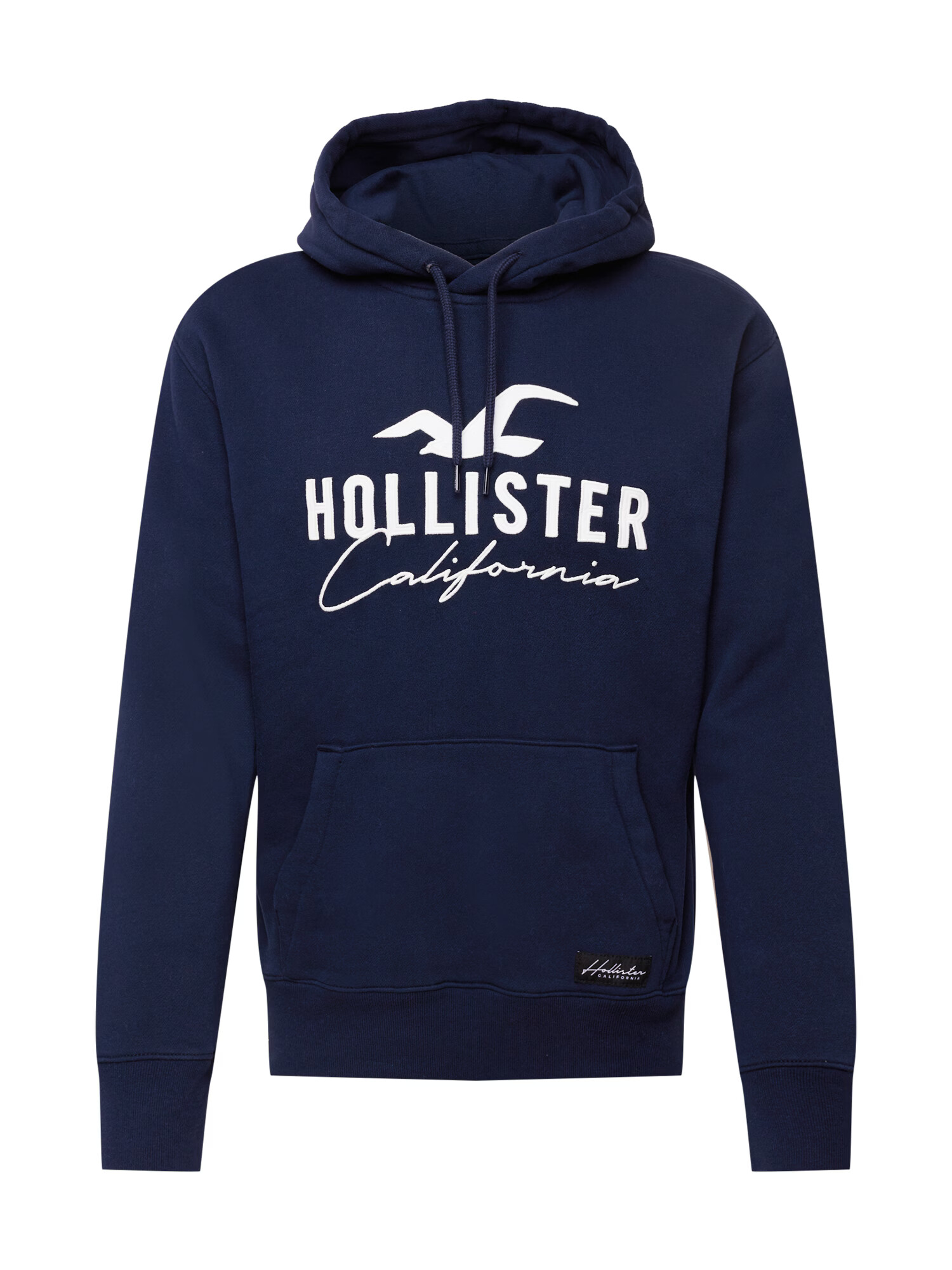 HOLLISTER Majica mornarska / bela - Pepit.si