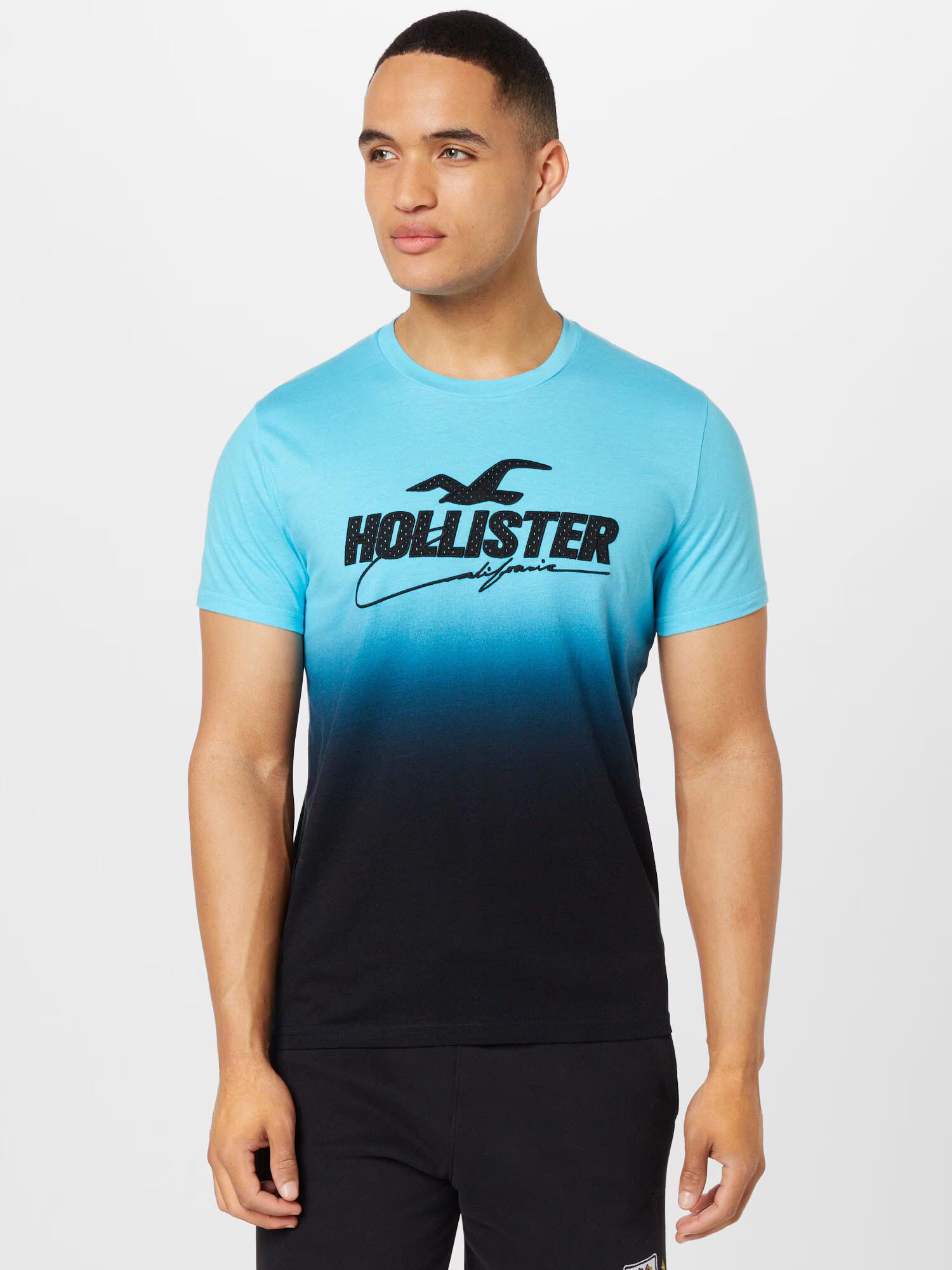 HOLLISTER Majica mornarska / ultra mornarsko modra / nebeško modra / črna - Pepit.si