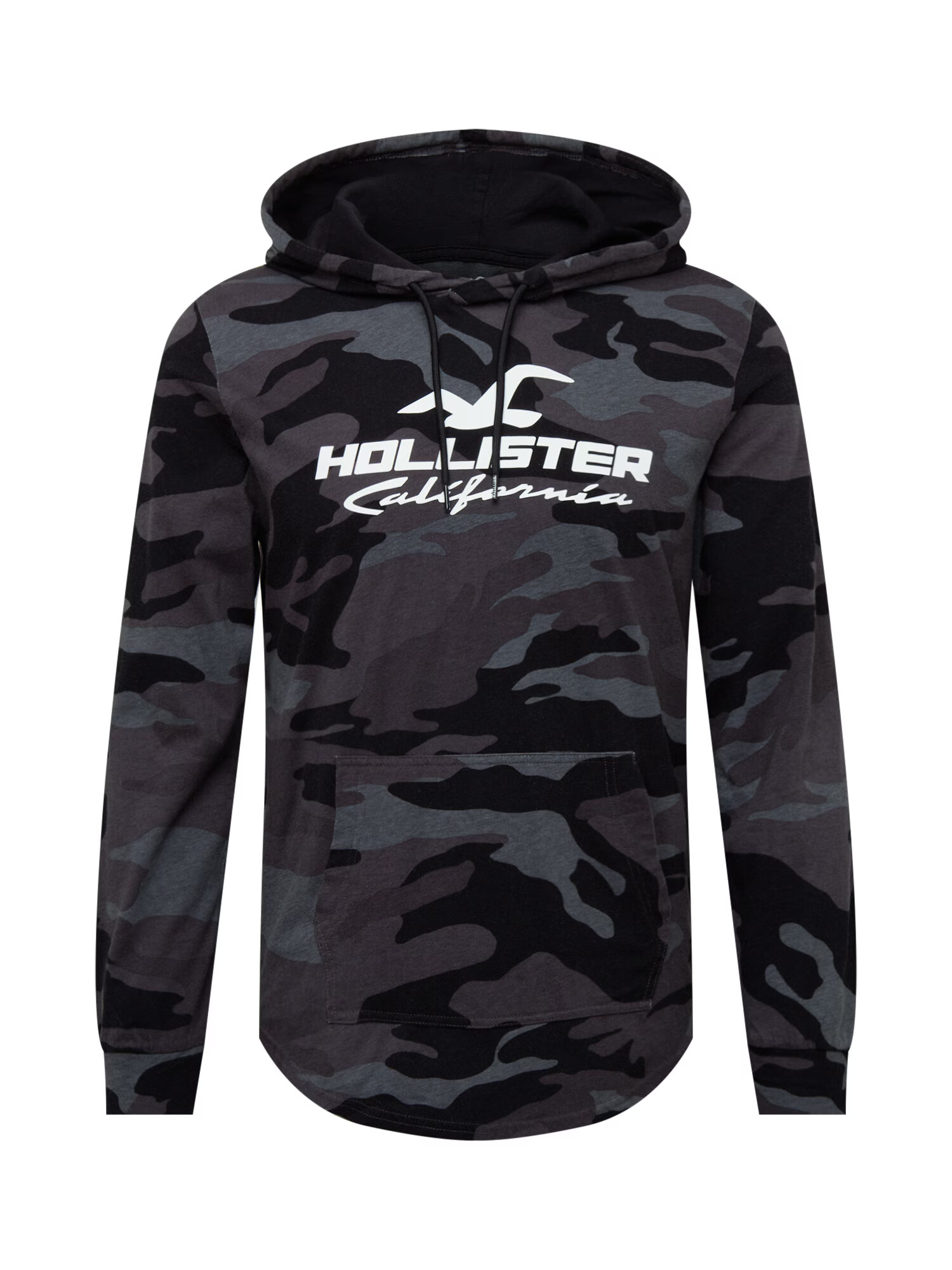 HOLLISTER Majica rjava / siva / temno siva / črna / bela - Pepit.si